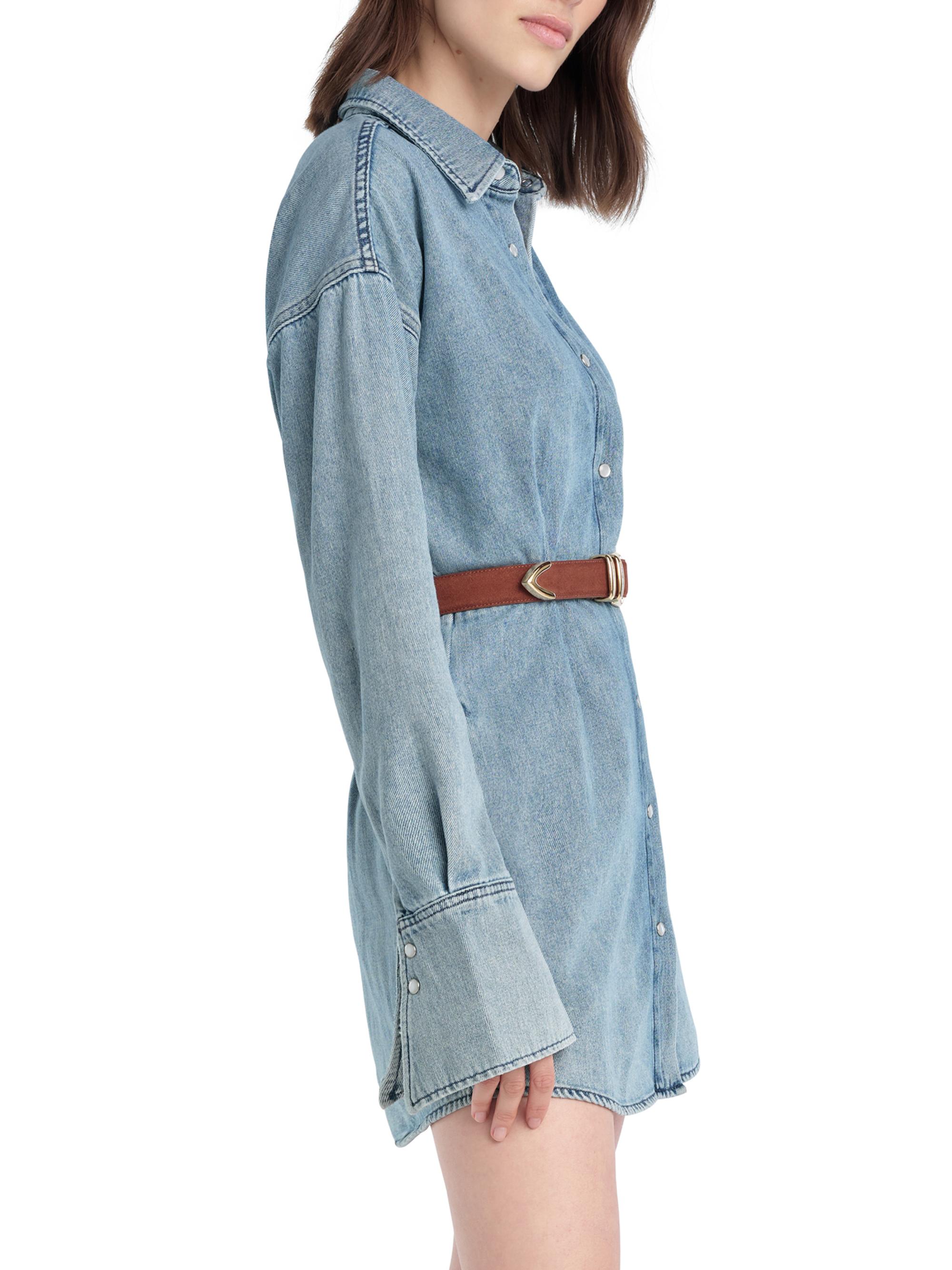 Favorite Daughter The Eyes On Me Denim Minidress | Saks Fifth Avenue