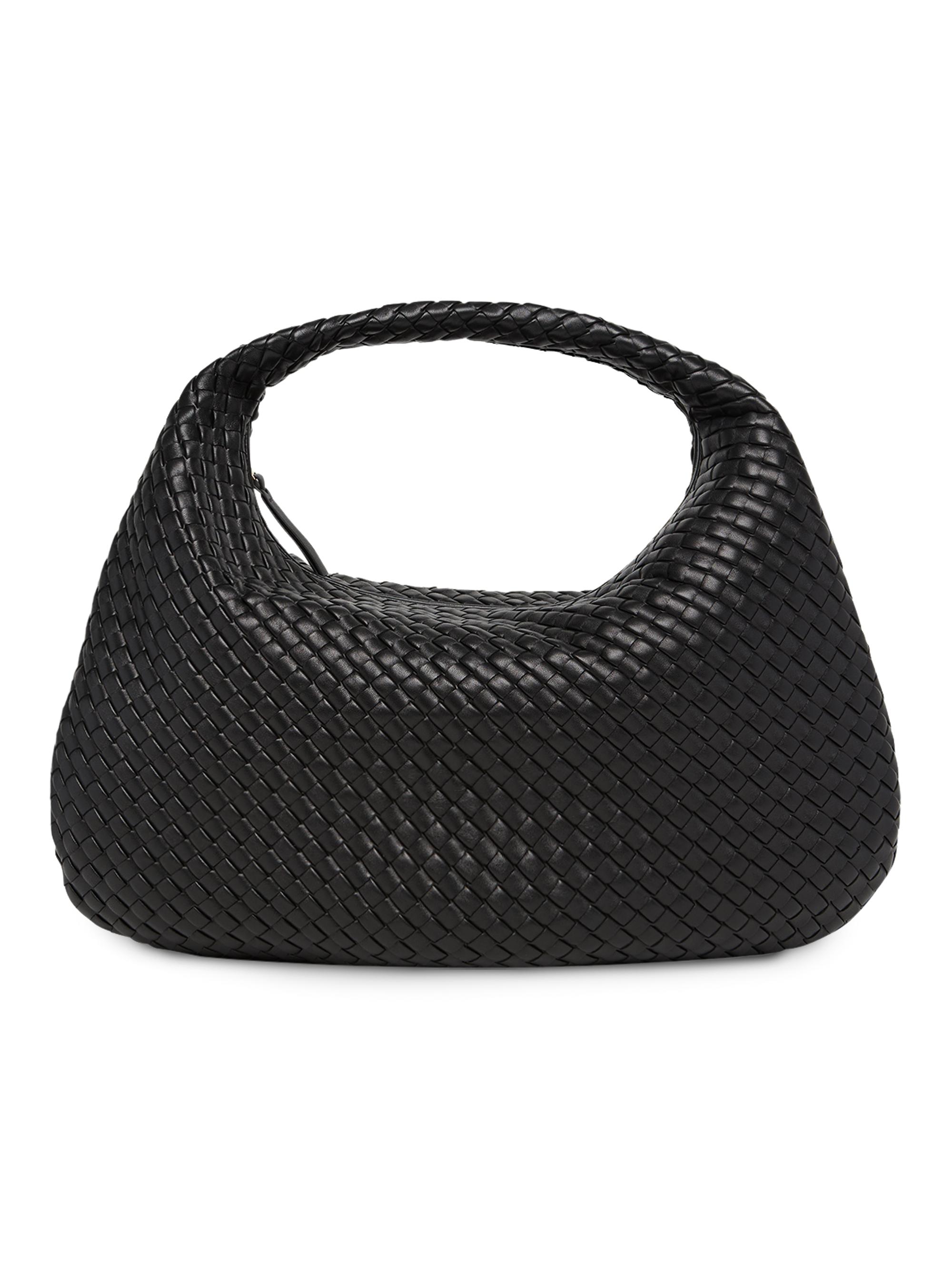 Bottega Veneta Women's Veneta Padded Intrecciato Leather Shoulder Bag - Espresso Brass