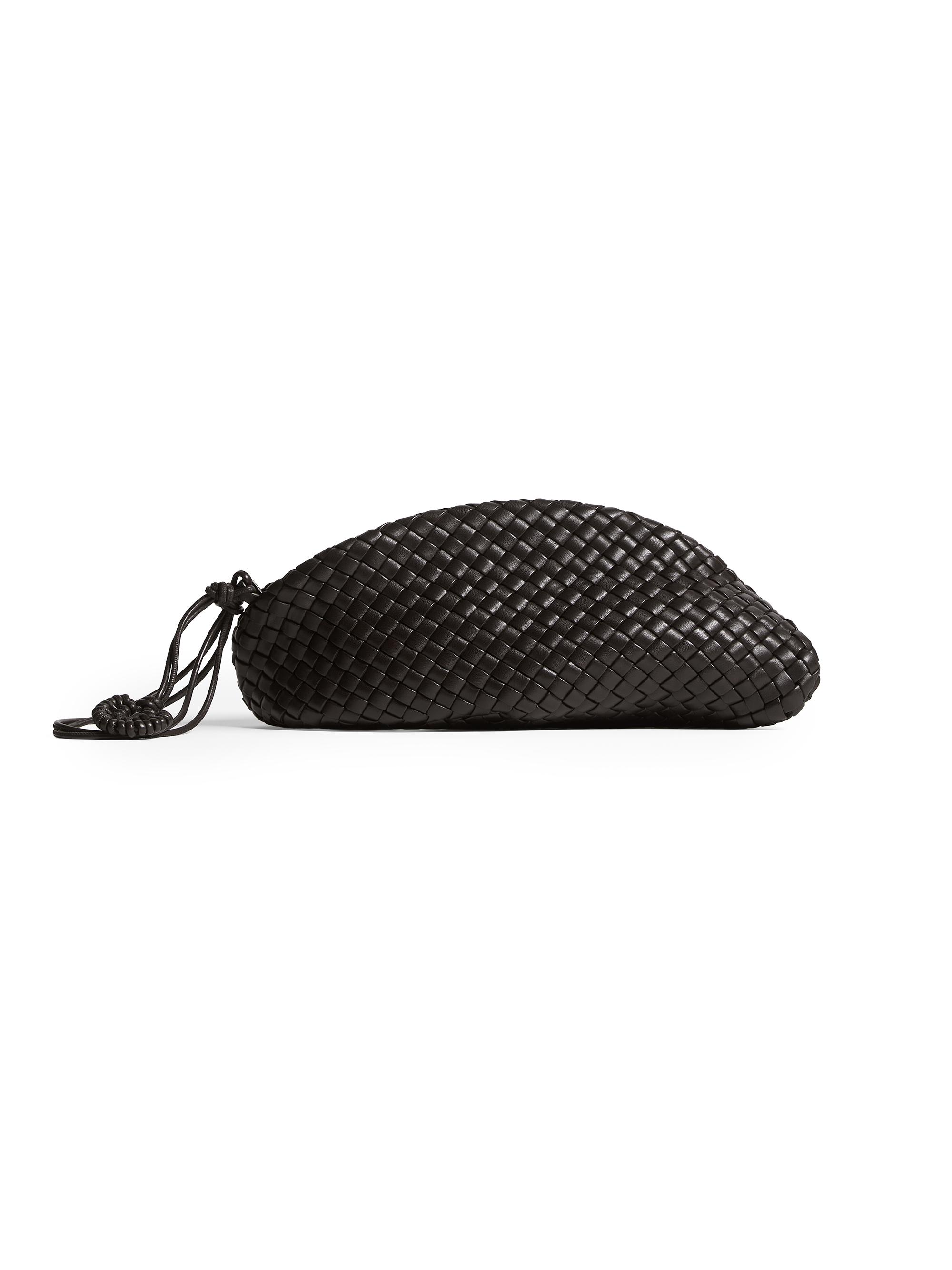 Bottega Veneta Women's Vongola Padded Intrecciato Leather Clutch - Espresso