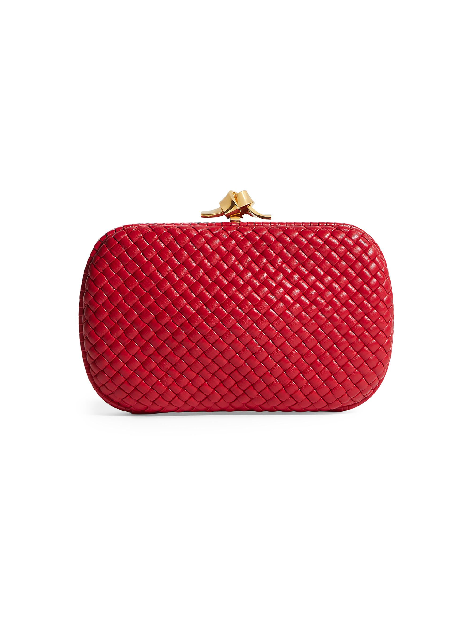 Bottega Veneta Tosca Knot Intrecciato Leather Minaudière | Saks