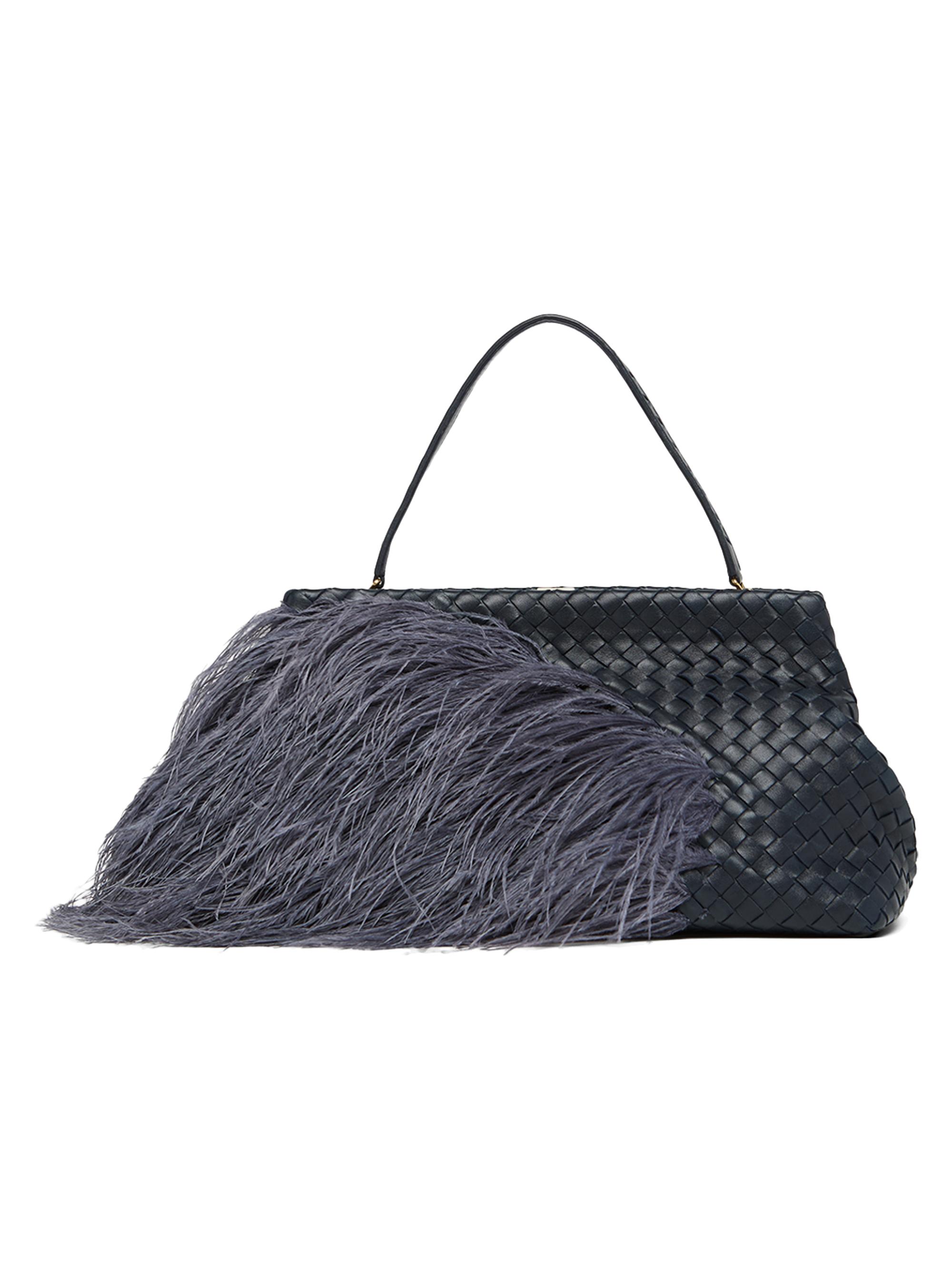 Bottega Veneta The 1998 Ostritch Feathers Shoulder Bag | Saks