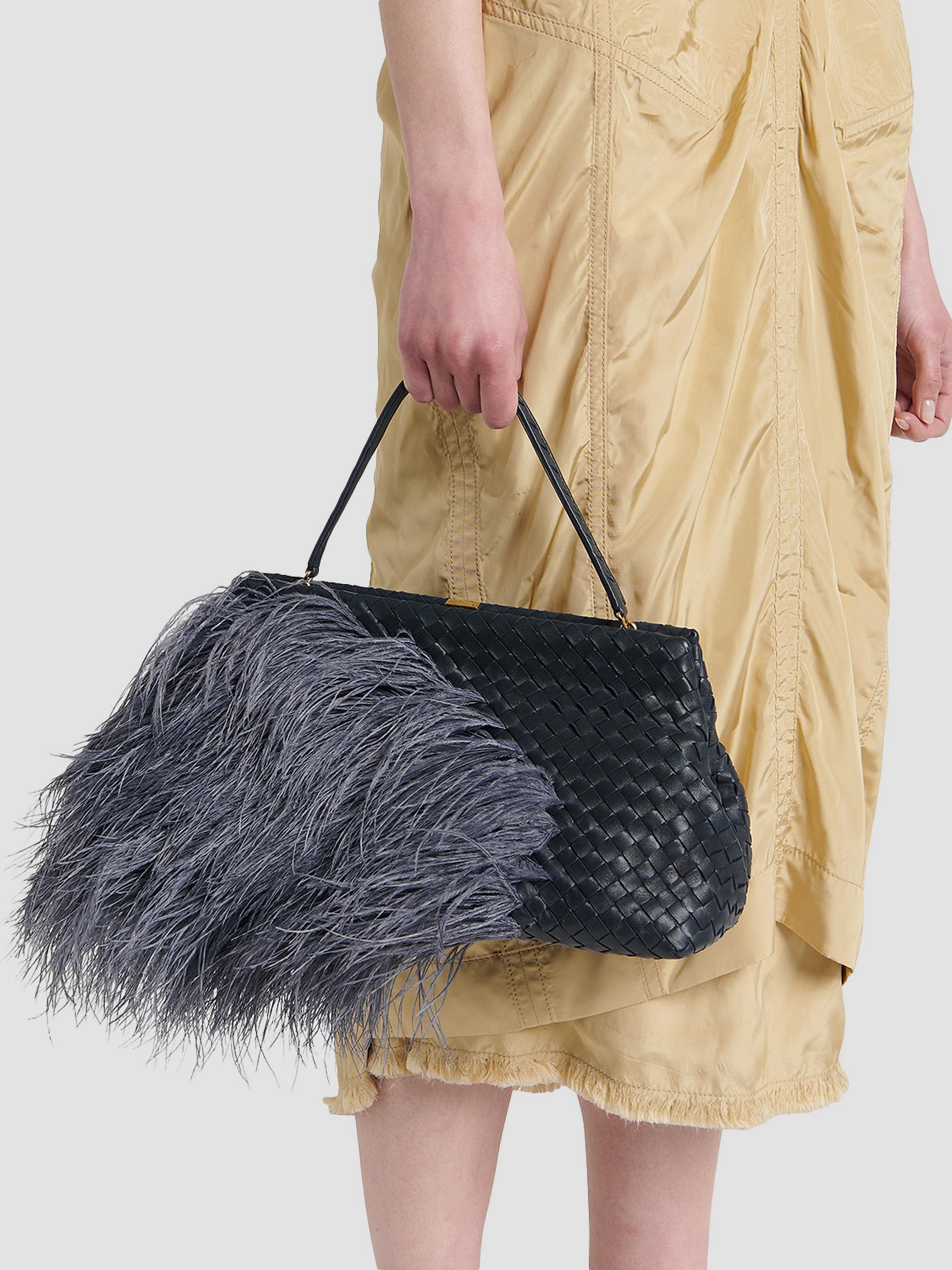 Bottega Veneta The 1998 Ostritch Feathers Shoulder Bag | Saks