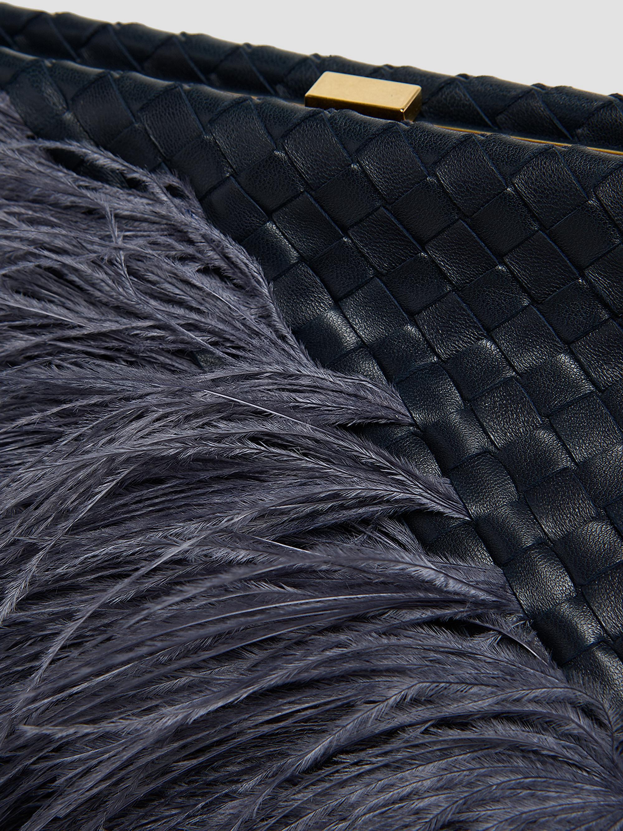 Bottega Veneta The 1998 Ostritch Feathers Shoulder Bag | Saks