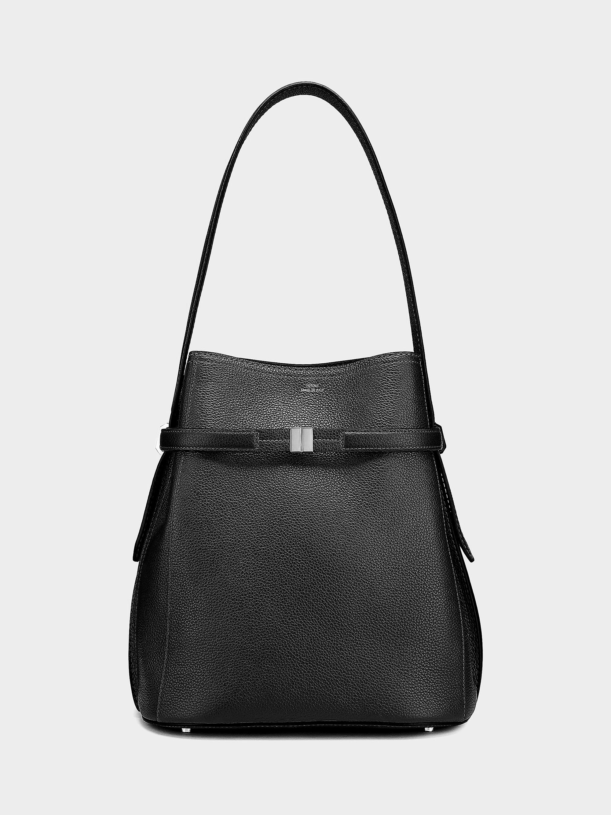 Toteme Belted Leather Bucket Bag | Saks Fifth Avenue