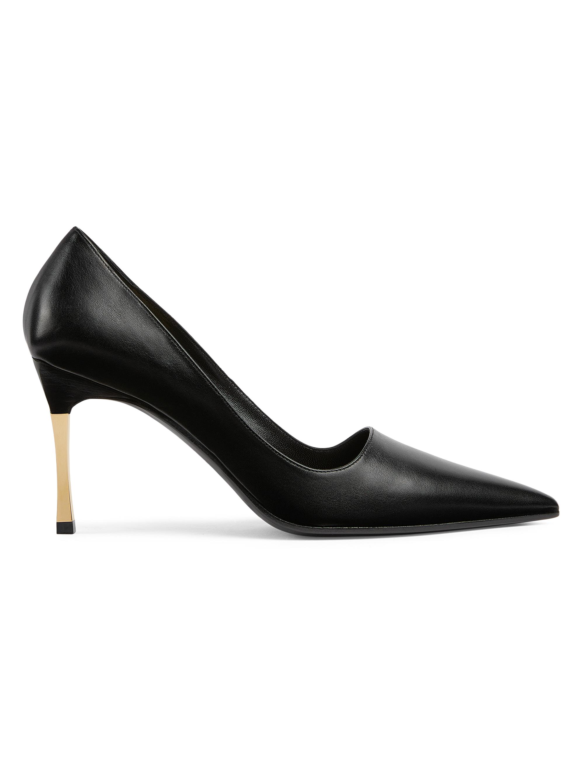 Gucci Women's Trinity 85MM Leather Pumps - Black