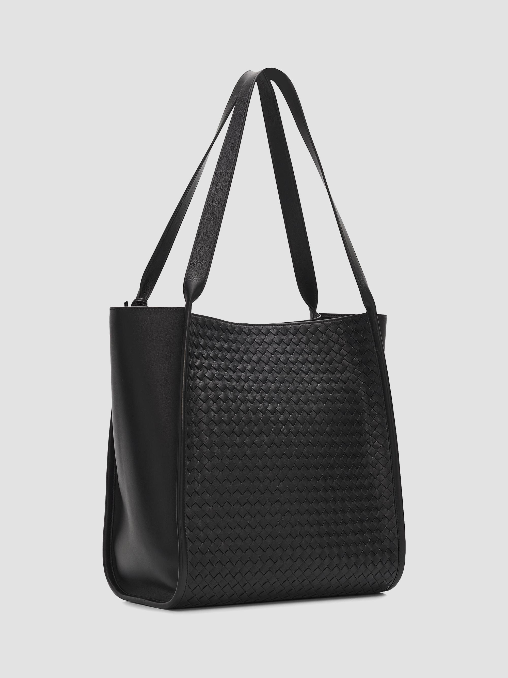 Bottega Veneta Corriere Intrecciato Leather Tote Bag | Saks Fifth