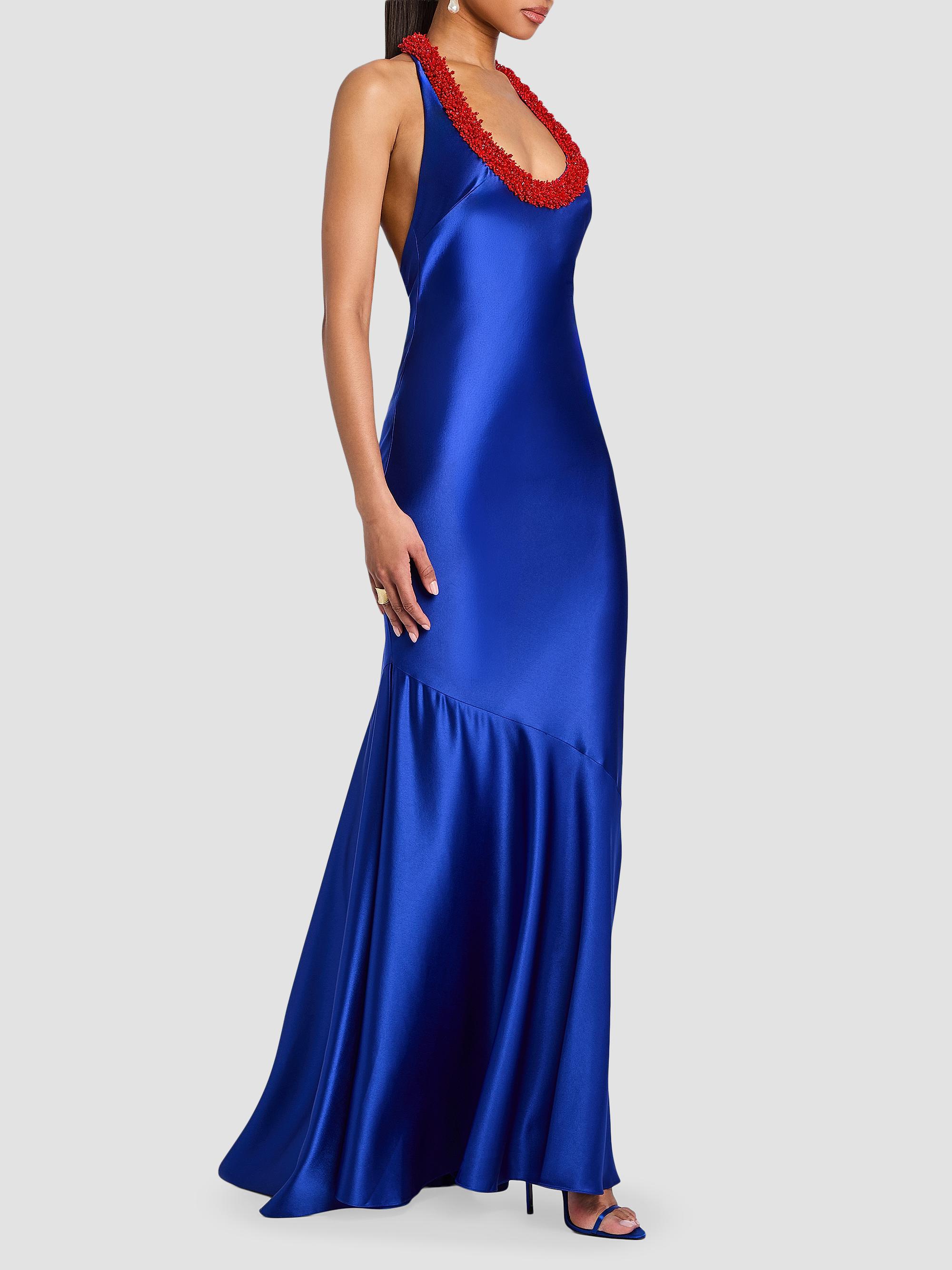 Retrofête Women's Aireliene Embroidered Maxi Dress - Santorini | Thumbnail 7