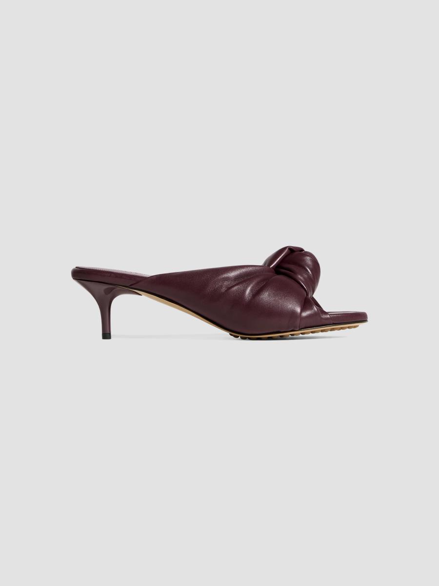 Bottega Veneta Women's Cherry 55mm Kitten Heel Mule Sandals In Fondant