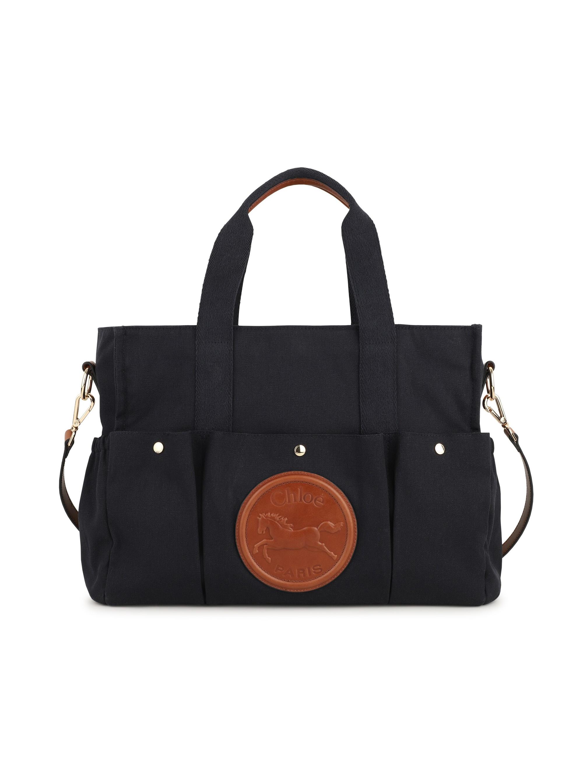 Chloé Canvas Changing Bag - Navy | Thumbnail 8