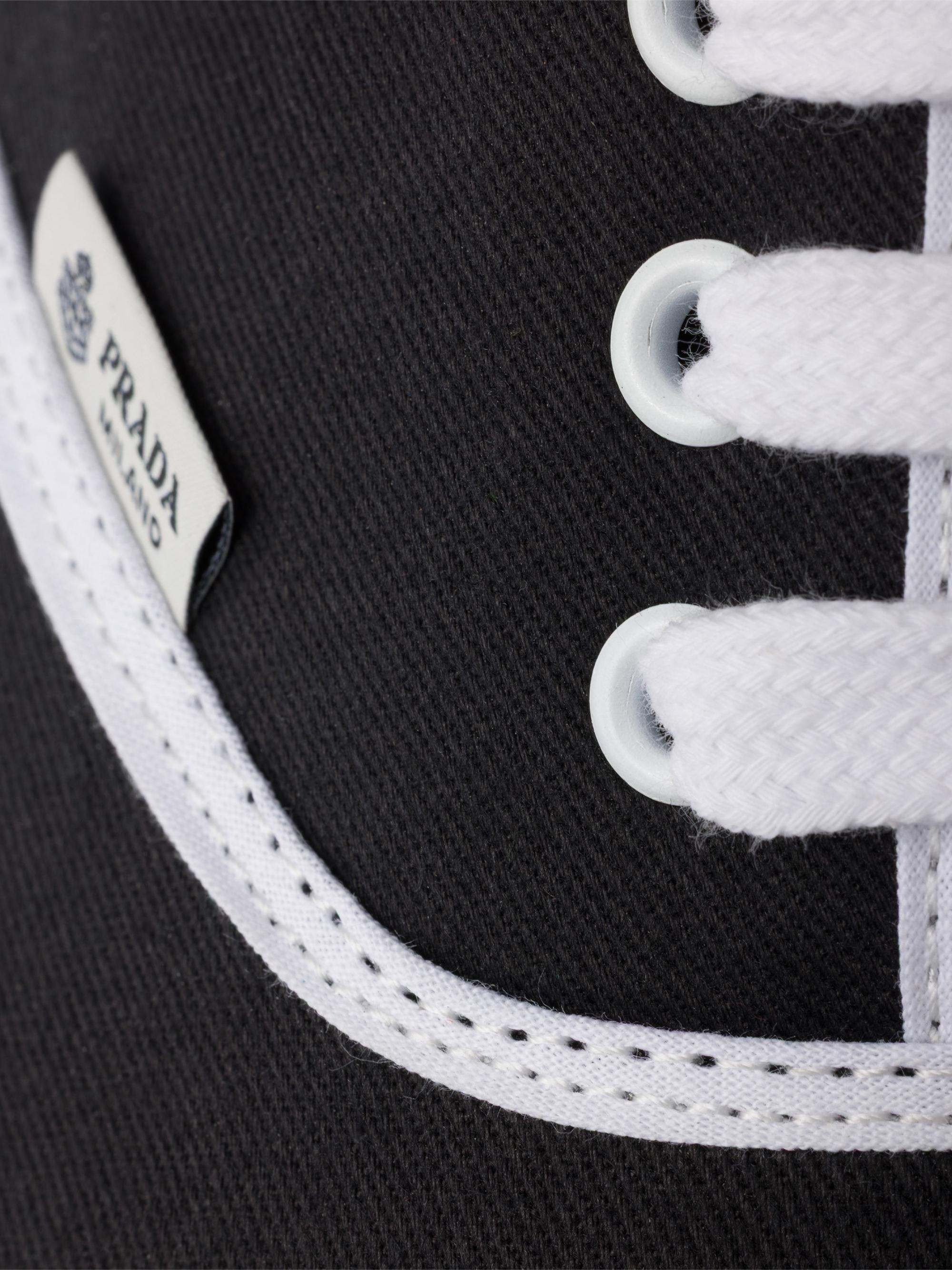 Prada Drill Fabric Sneakers | Saks Fifth Avenue