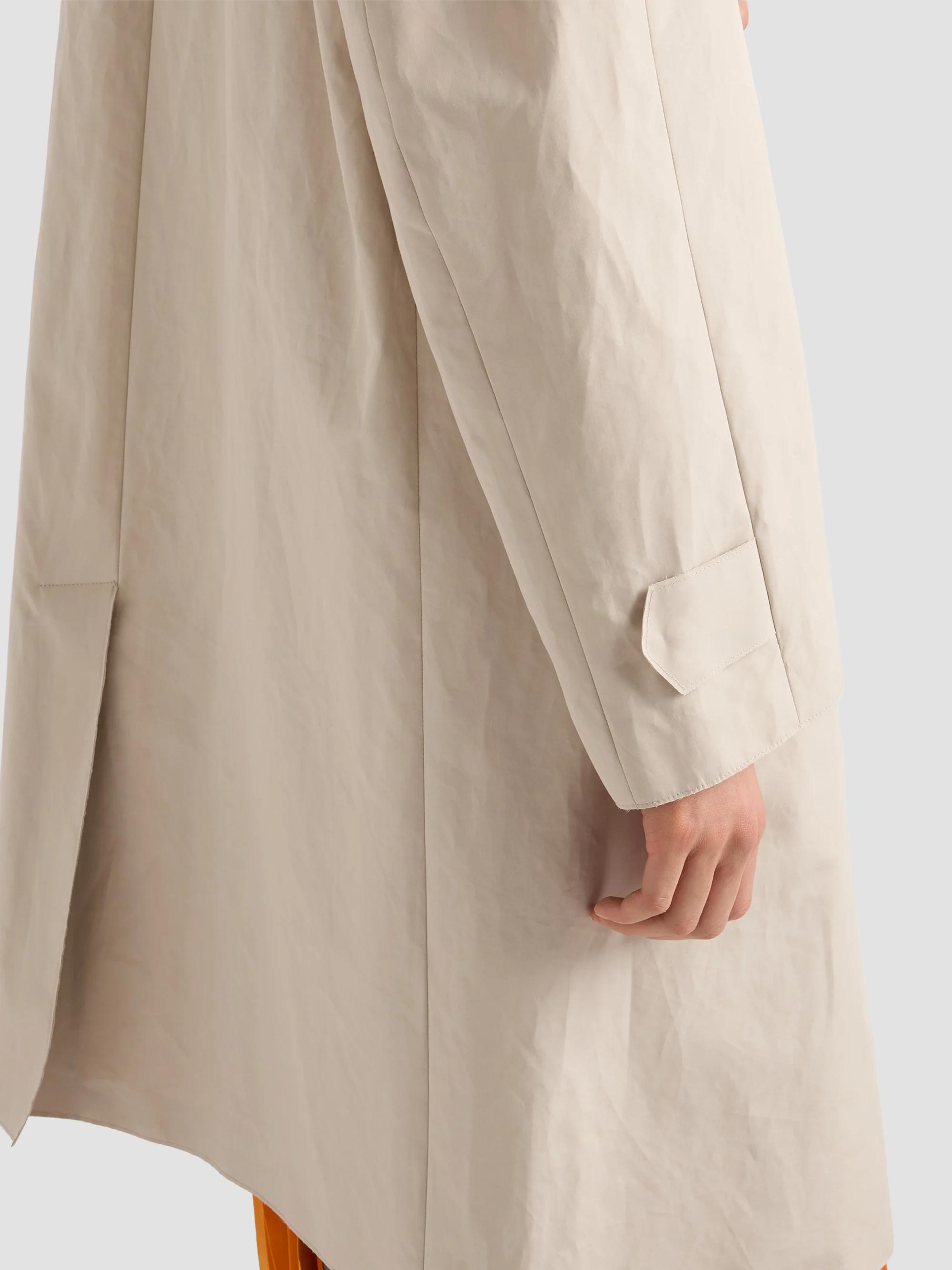 Prada Single-Breasted Double Poplin Coat | Saks Fifth Avenue