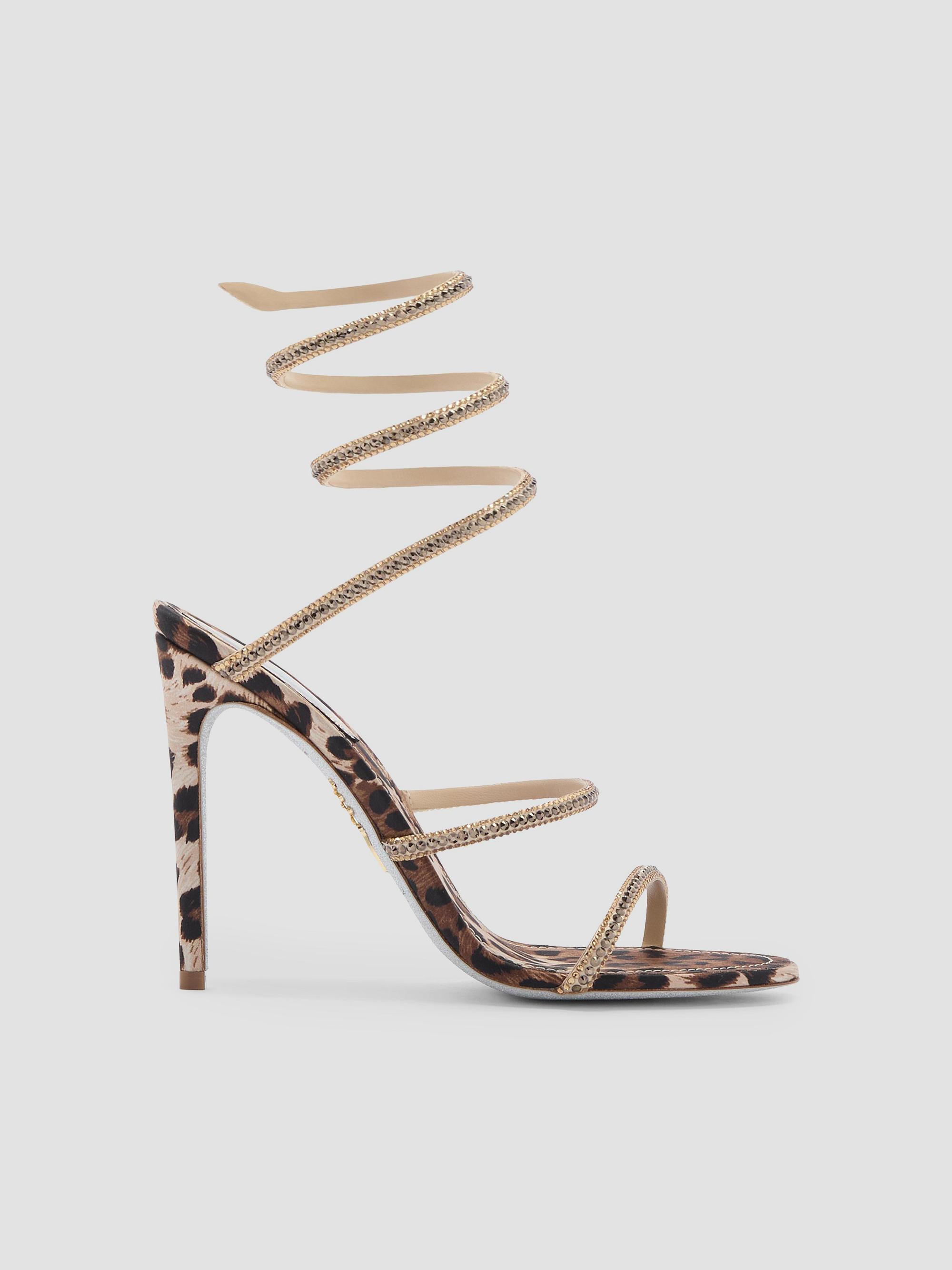 Rene Caovilla 105MM Cleo High-Heel Sandals | Saks Fifth Avenue