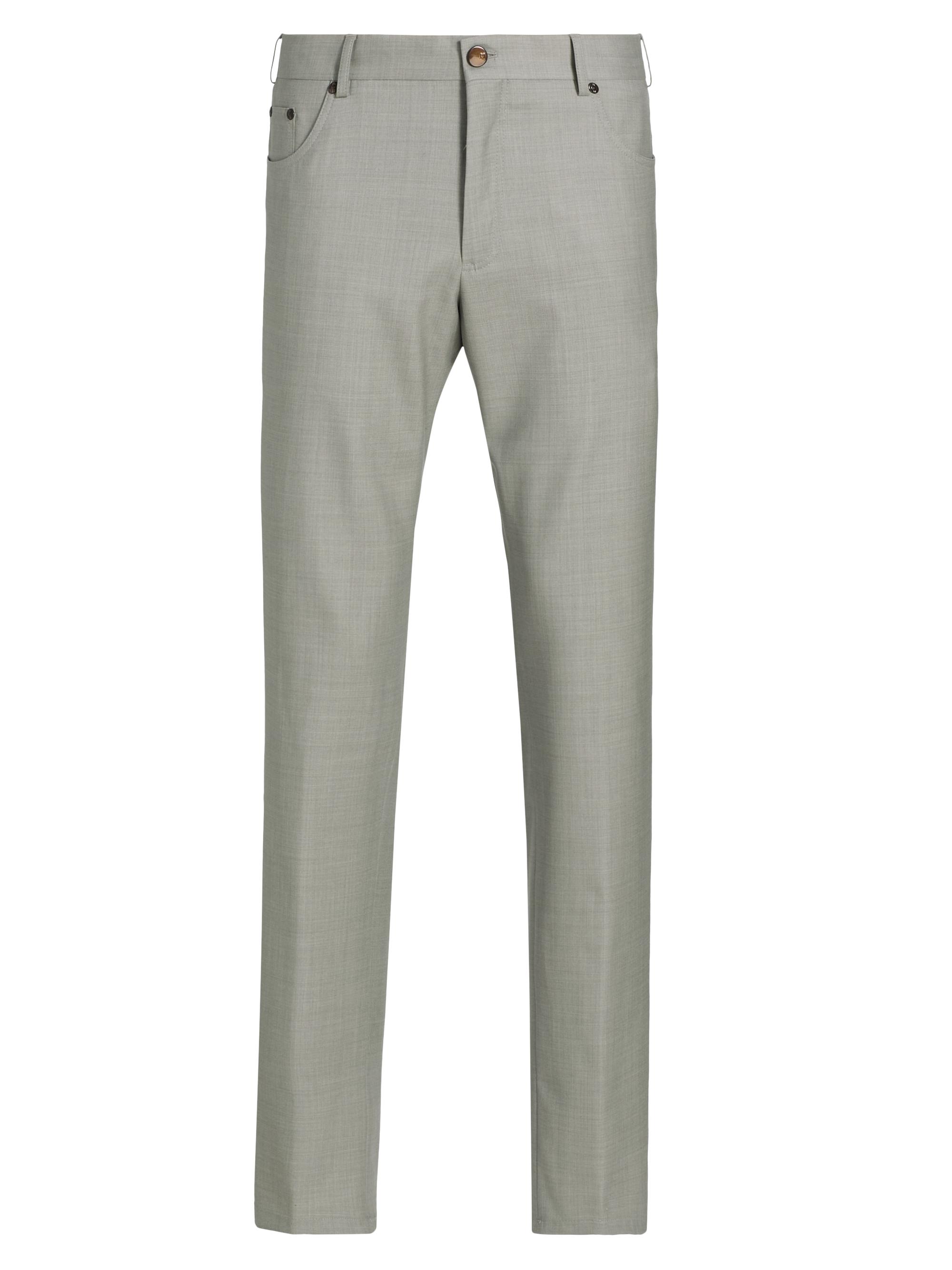 PT TORINO-TRAVELLER／SUPER SLIM FIT PT Torino Traveller Slim-Fit Performance Wool Trousers | Saks