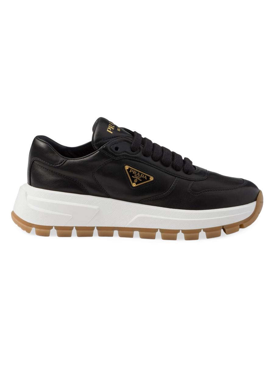 Prada Prax 01 Leather Sneakers | Saks Fifth Avenue