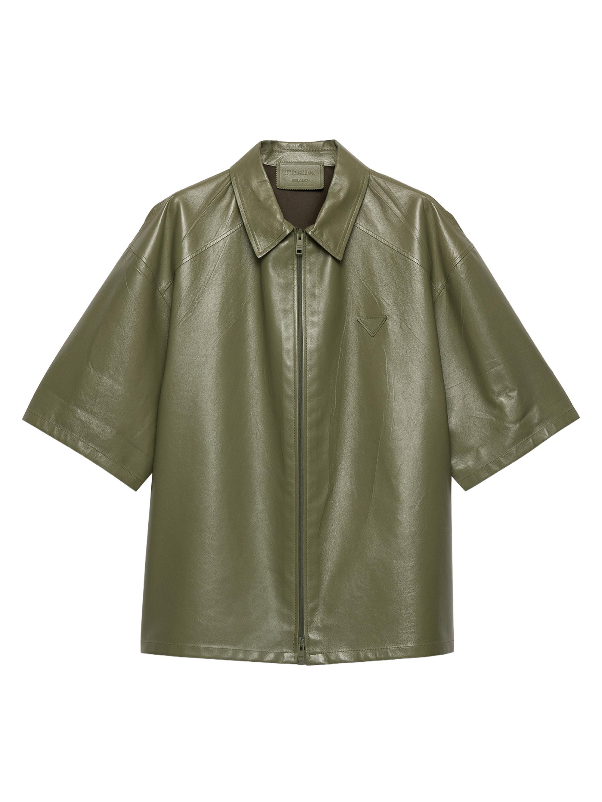 Prada Cropped Taffeta Shirt | Saks Fifth Avenue