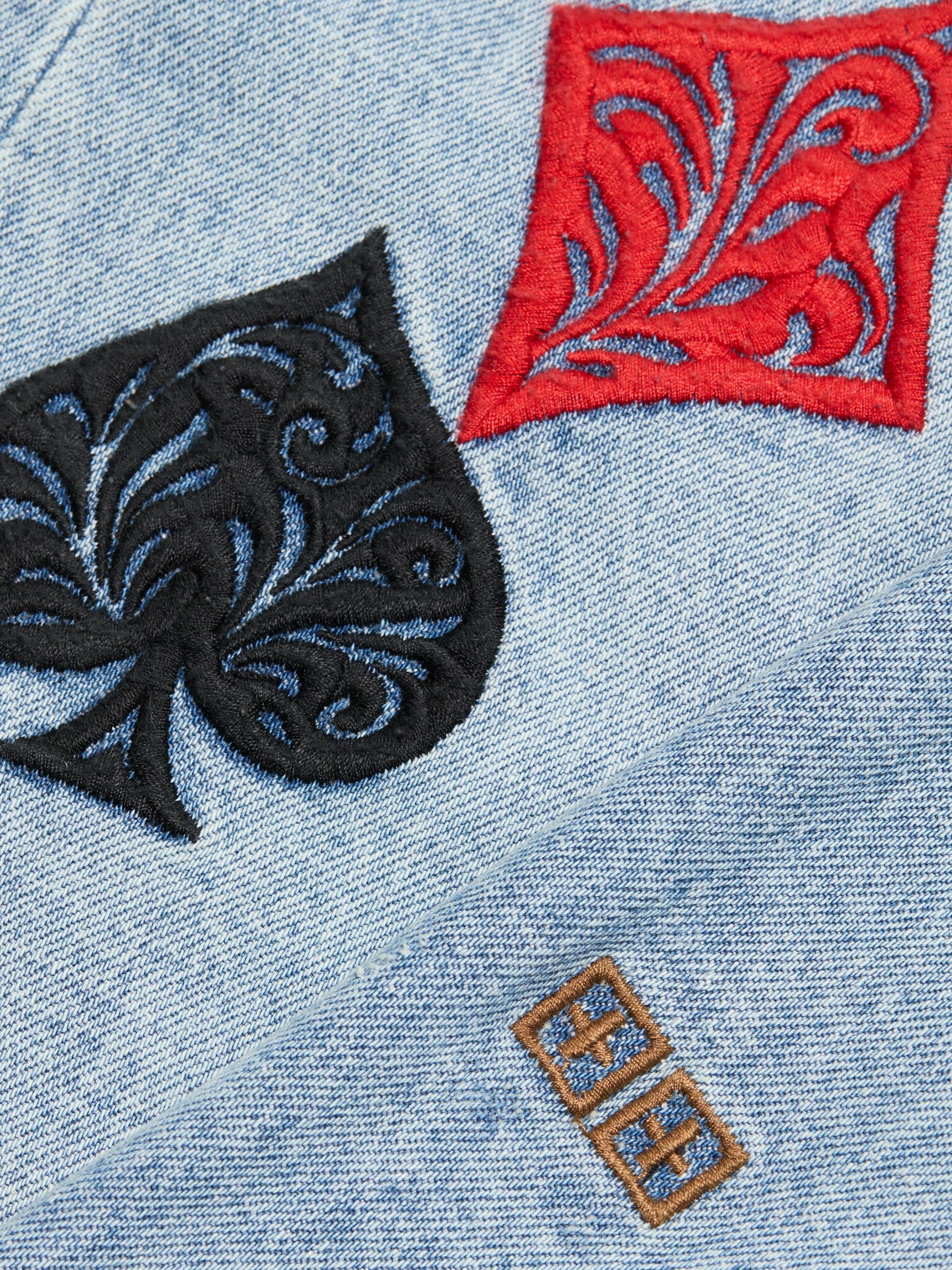 blank jeans 刺繍ケース Ksubi Chitch Duke Card-Motif Jeans | Saks Fifth Avenue