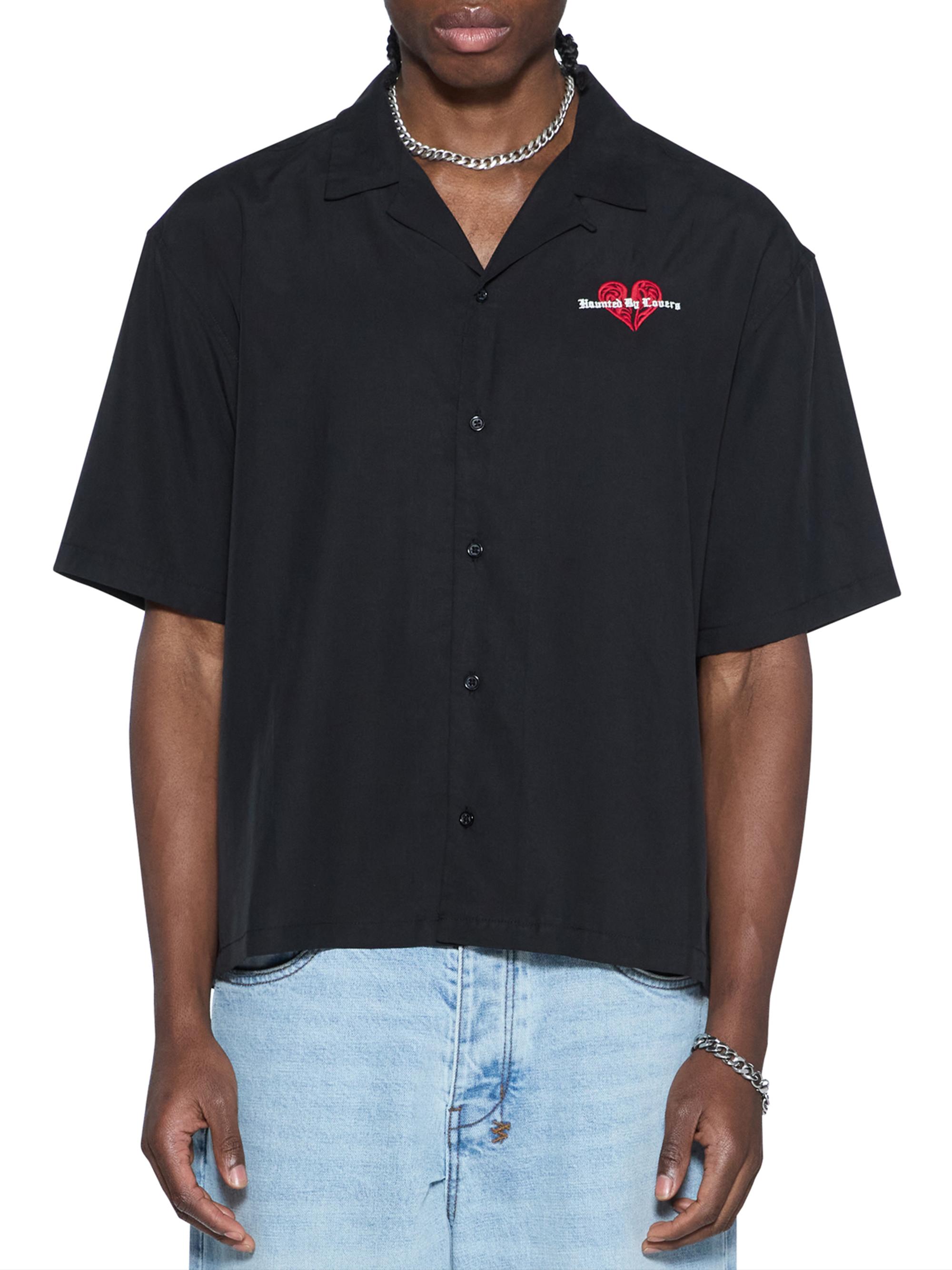 Ksubi Men's HBL Dinner Satin Shirt - Black