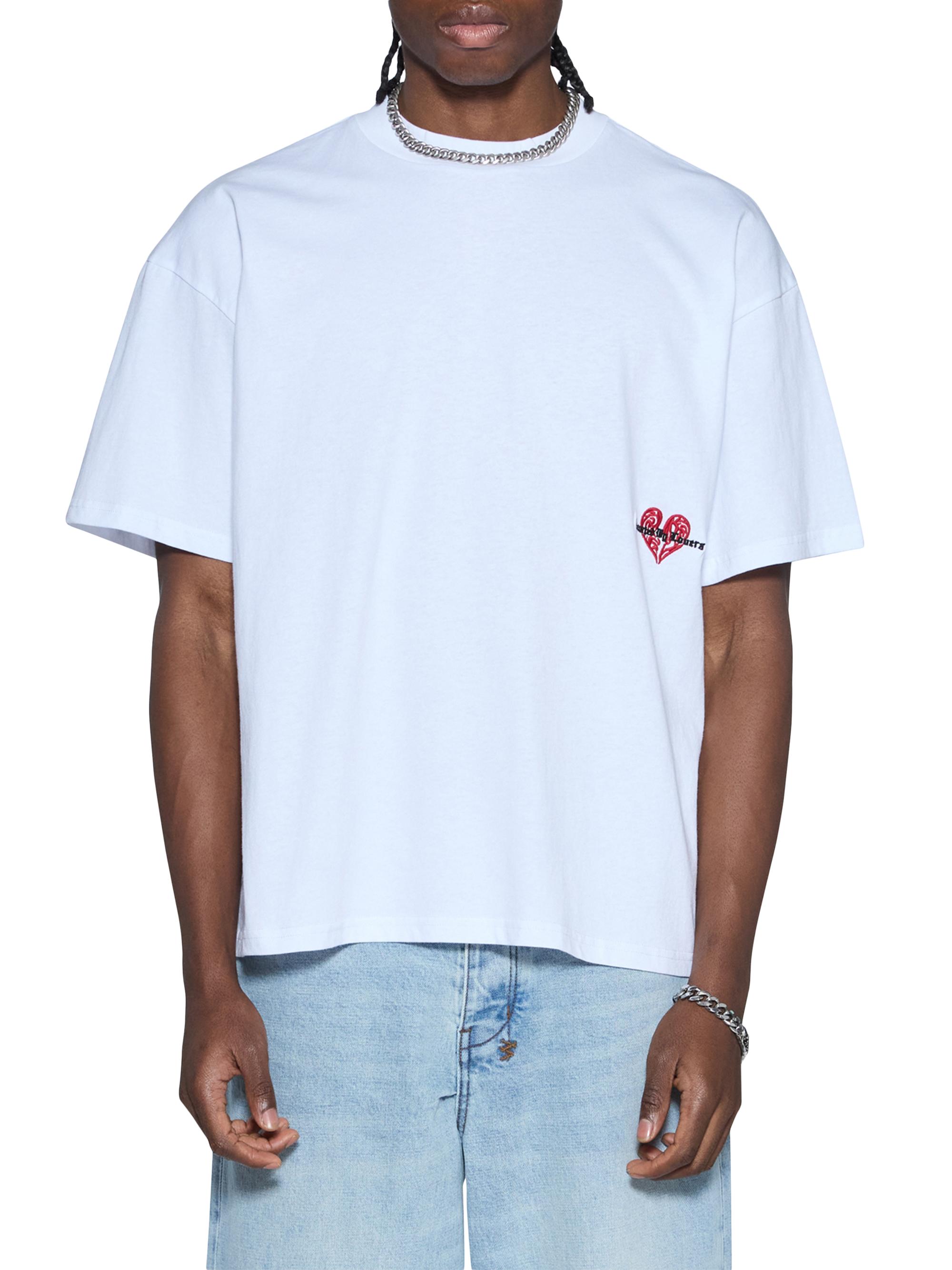 Ksubi Men's HBL Seeing Lines Crewneck T-Shirt - White