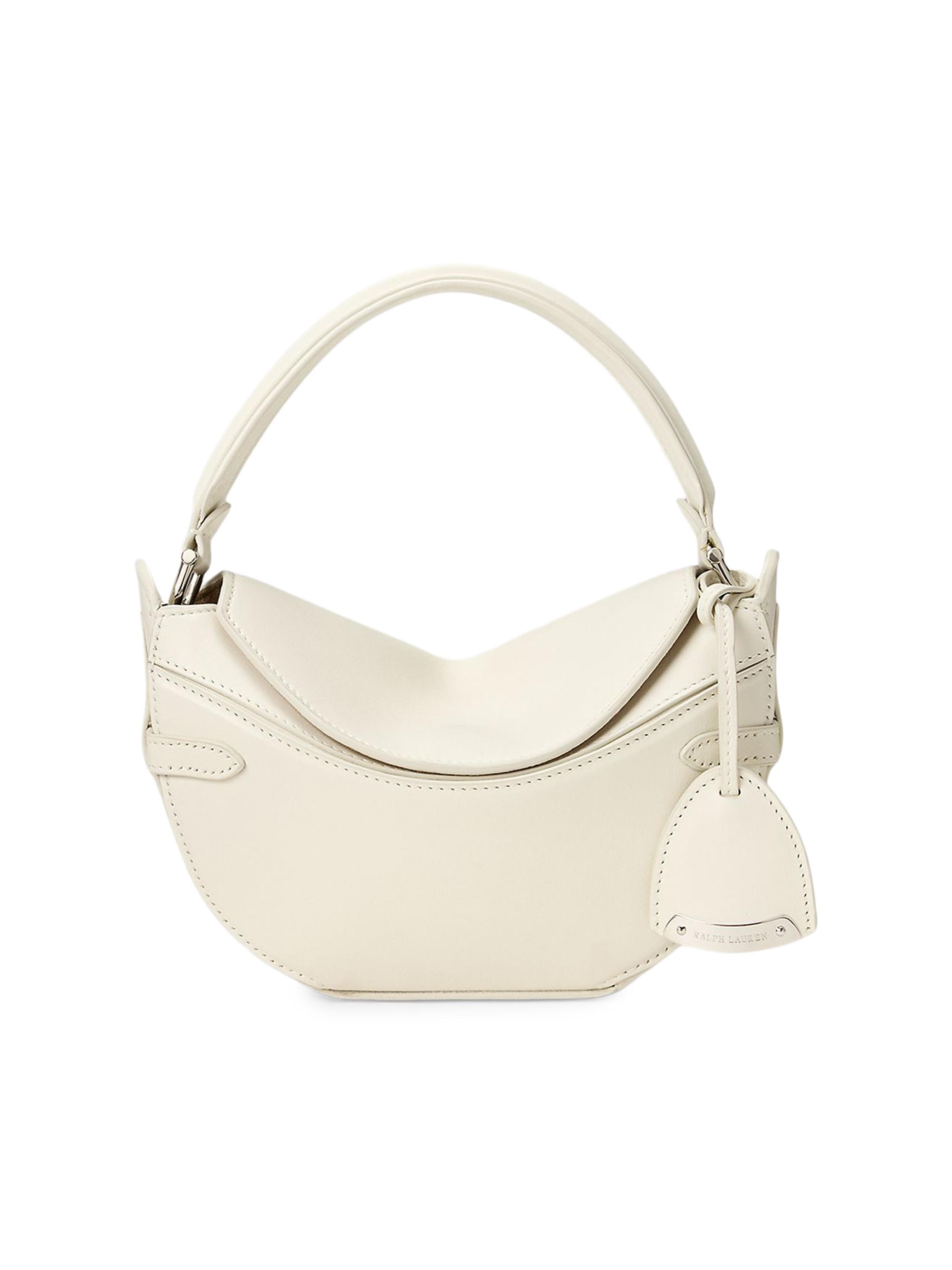 Ralph Lauren Collection Women's The Ralph Mini Leather Crossbody Bag - Lux Cream
