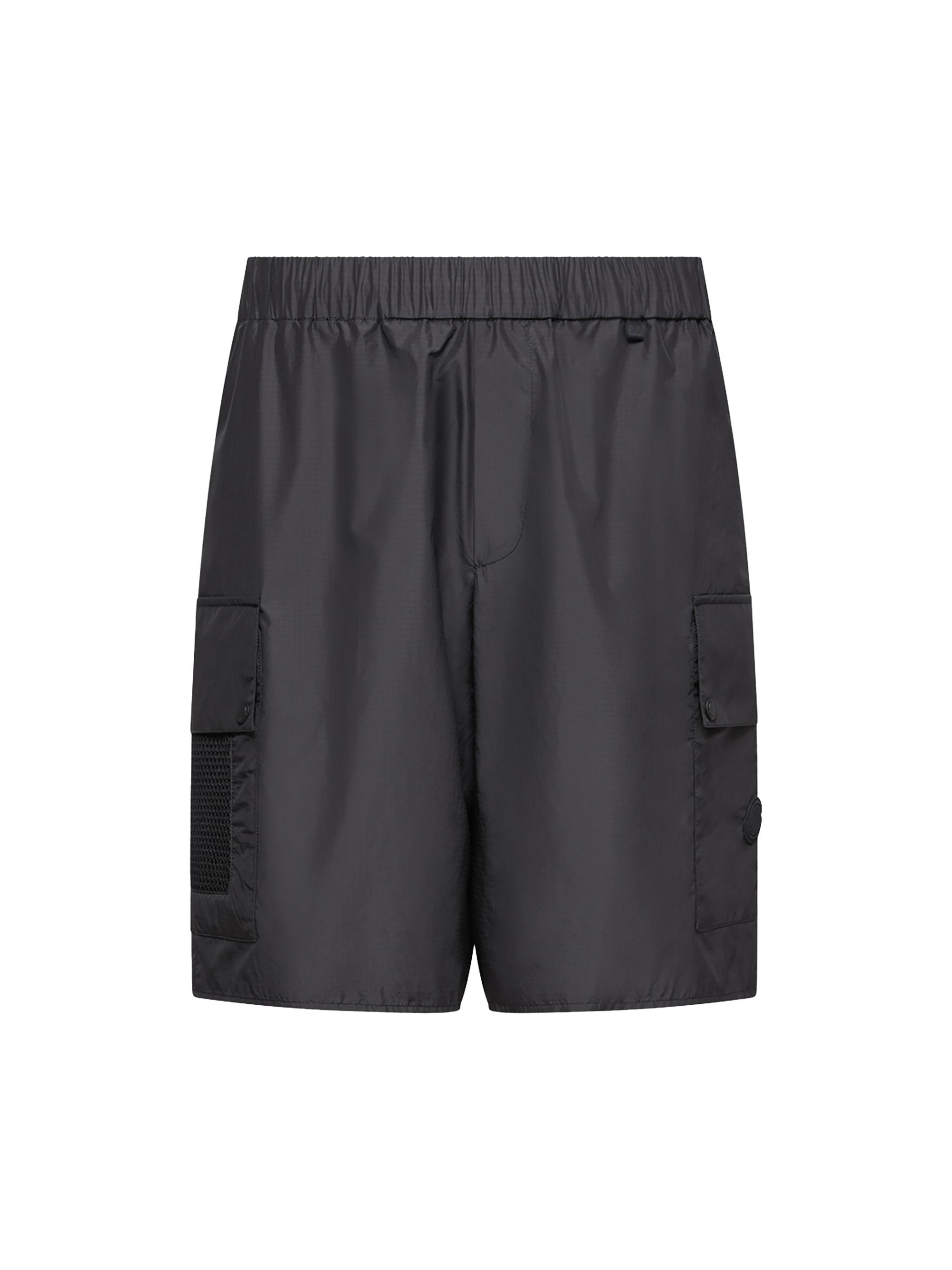 Moncler Men's Cargo Shorts - Black