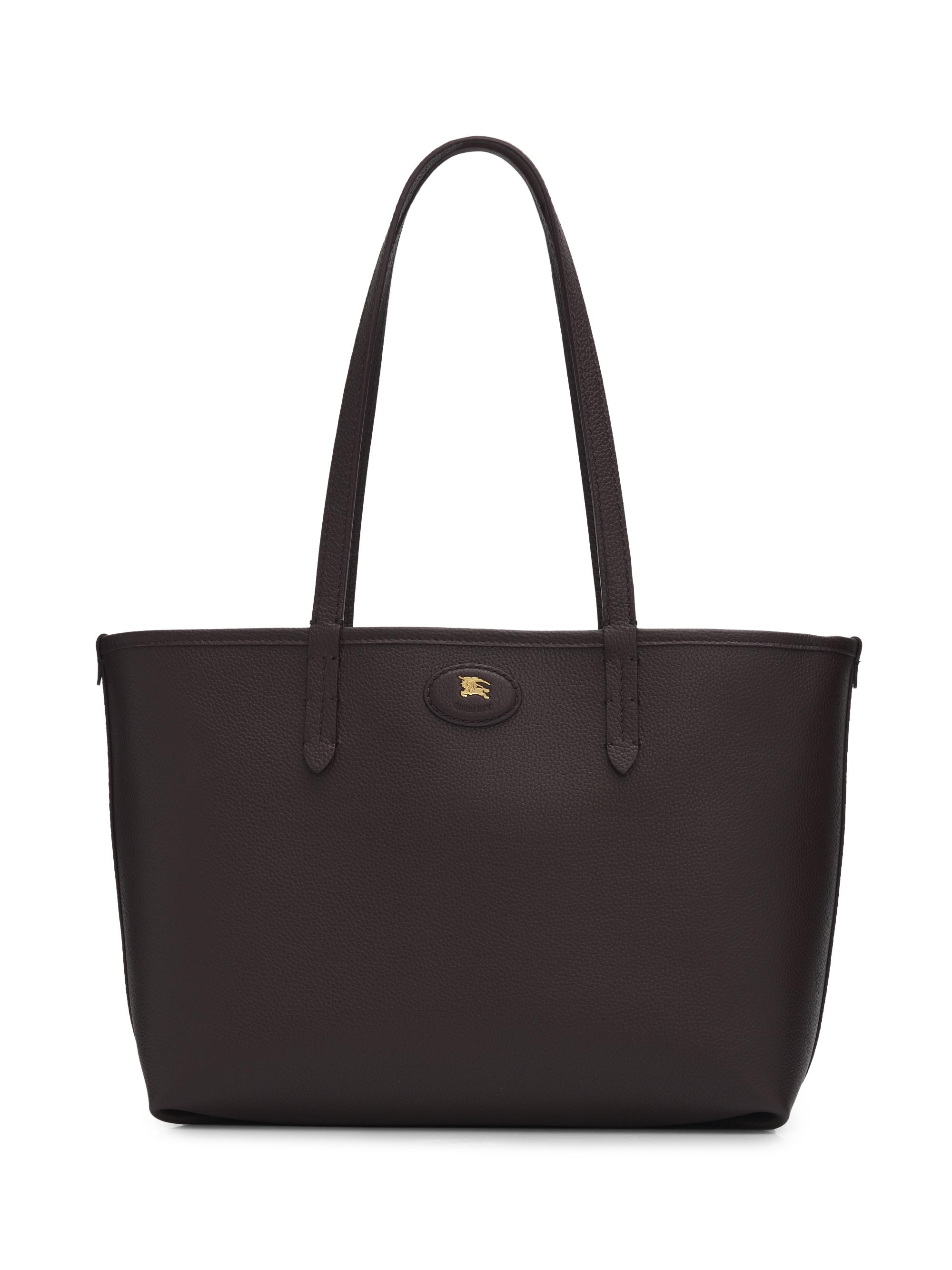 Burberry Women's Bloomsbury  Reversible Leather Tote Bag - Peat