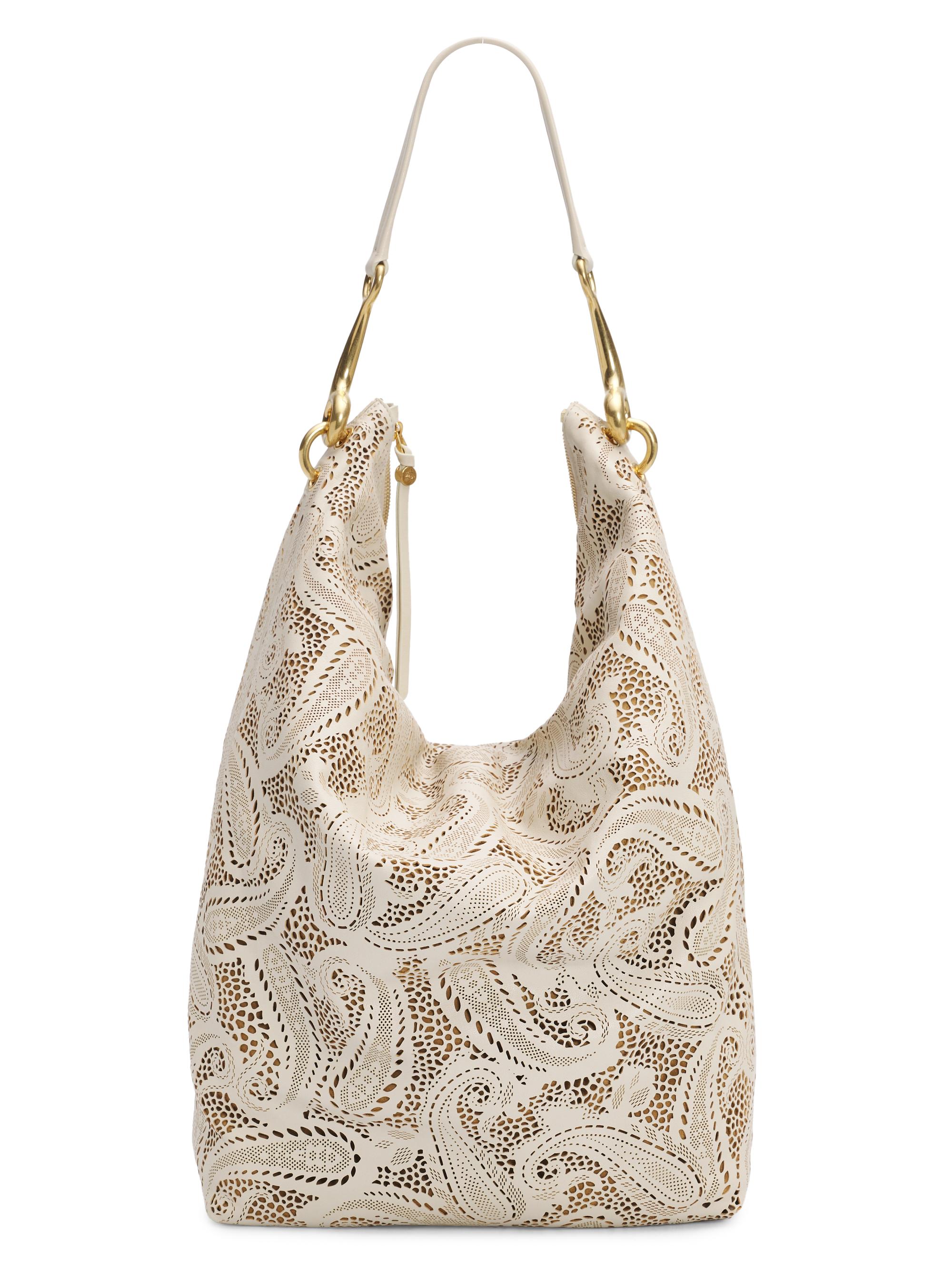 Jimmy Choo Callie Tassel Metallic Leather Clutch | Saks Fifth Avenue