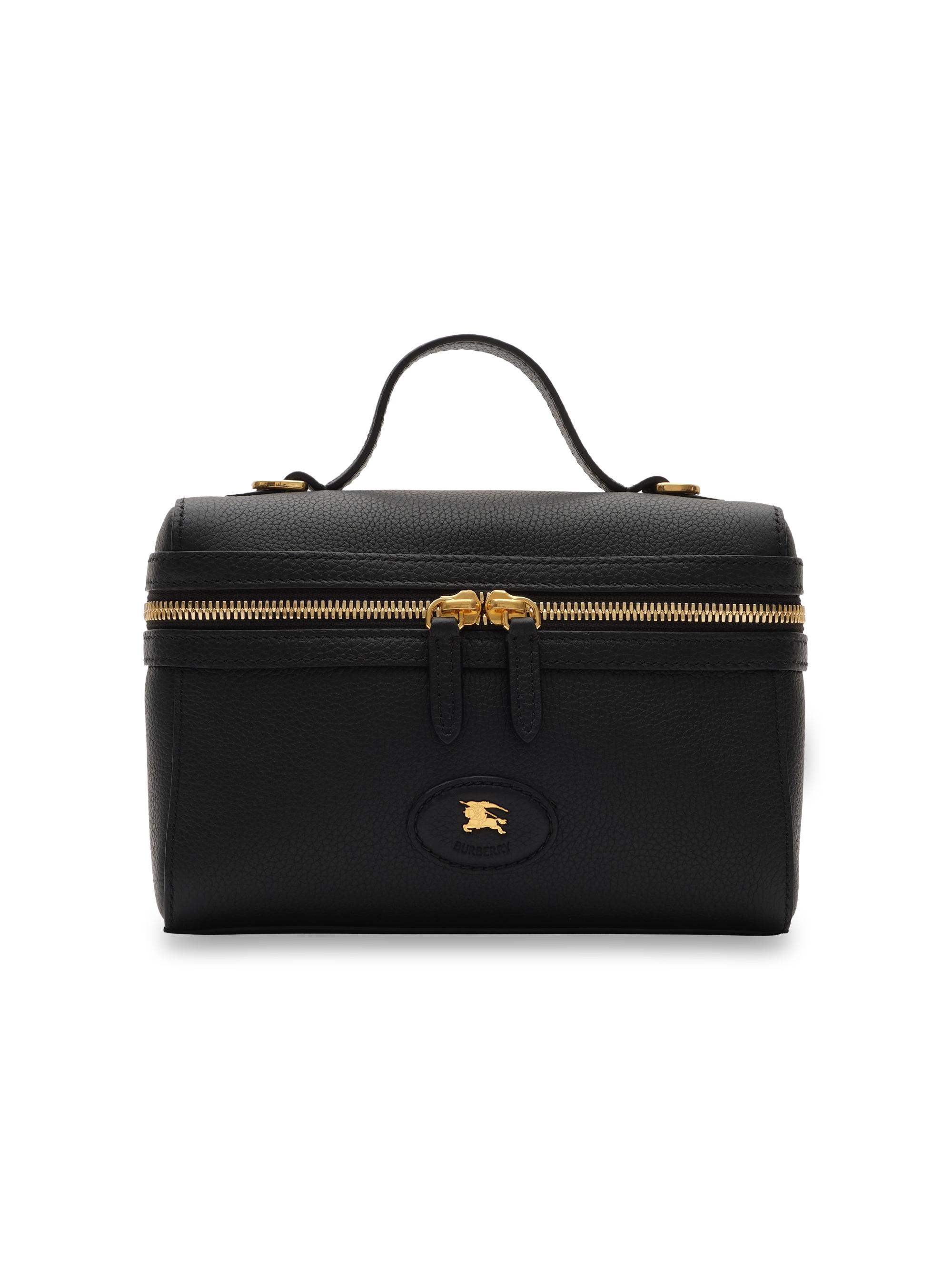 Burberry Women's Bloomsbury Leather Vanity Case - Black