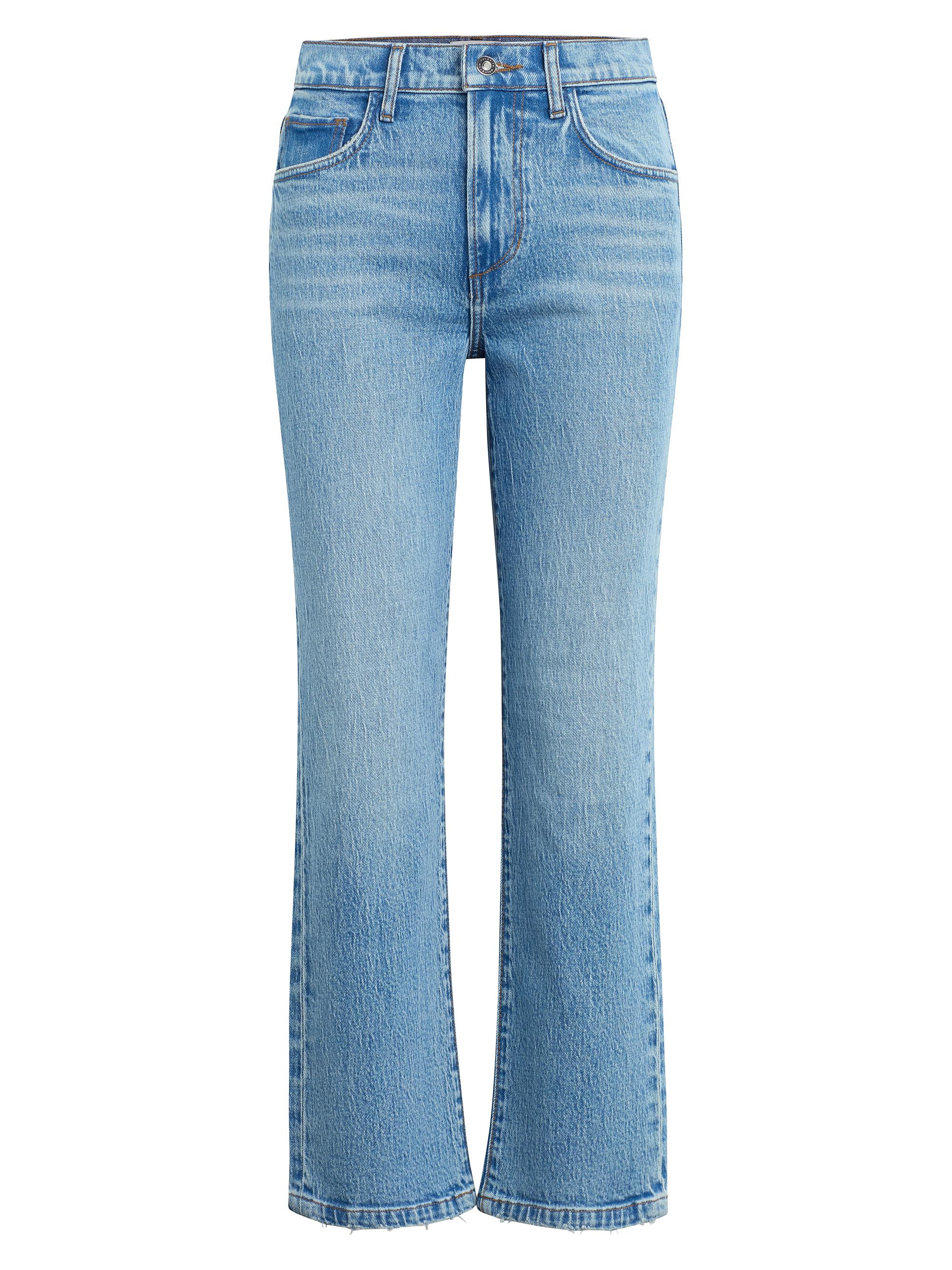 Favorite Daughter Women's The Dot Mid-Rise Straight-Leg Jeans - Westminster