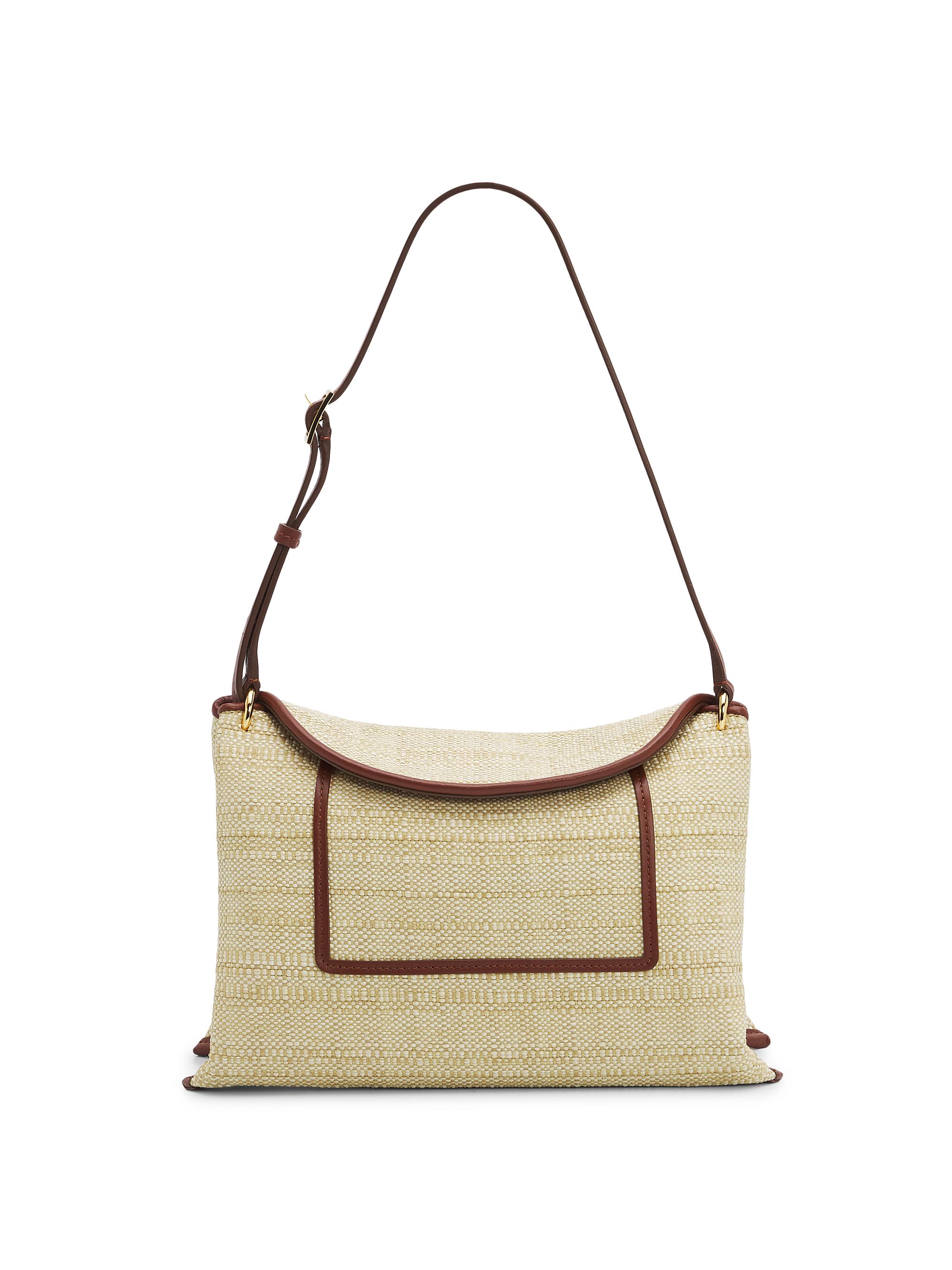 Wandler Women's Penelope Raffia Shoulder Bag - Beige Raffia | Thumbnail 7