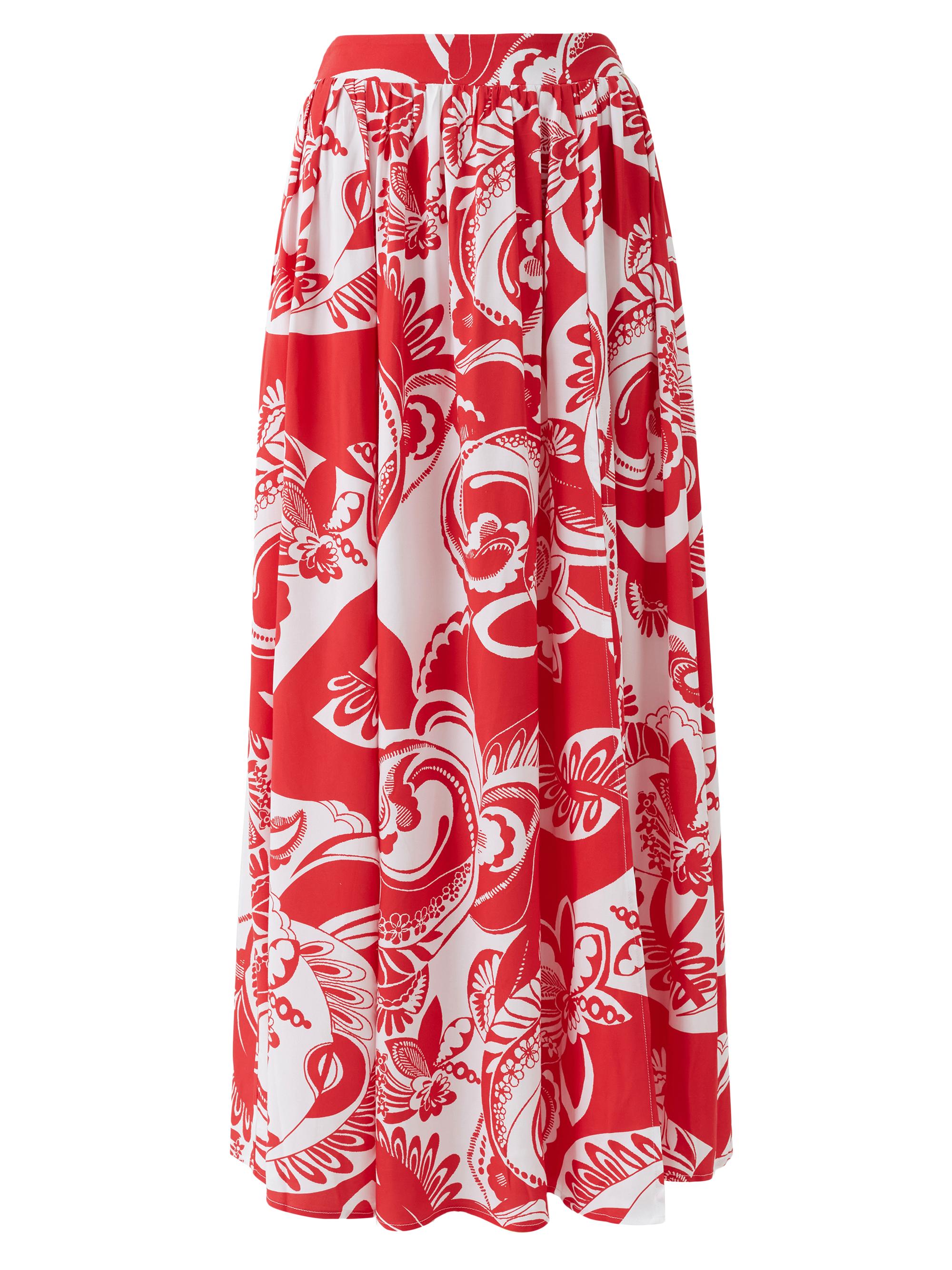 Melissa Odabash Women's High Summer Shiloh Printed Maxi Skirt - Floral