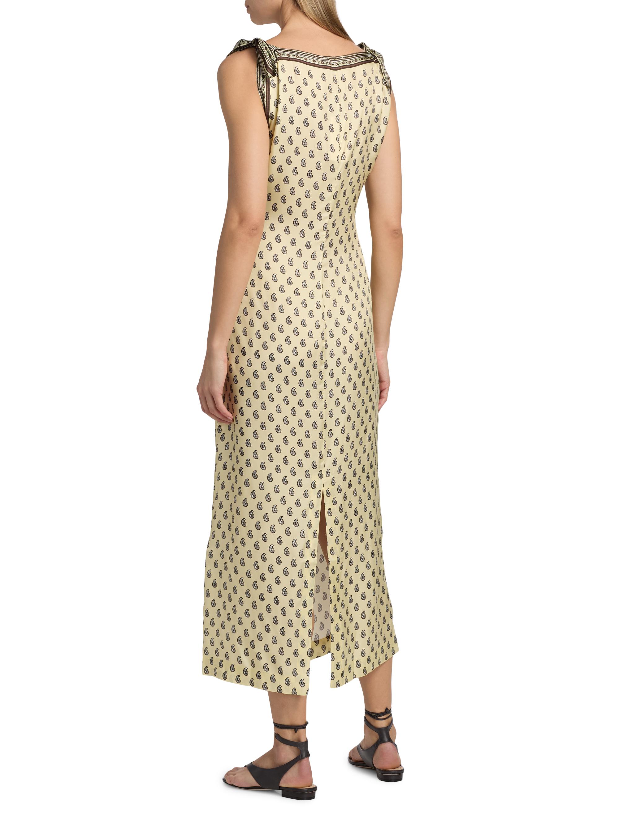 DEN Women's Amorette Dress, Sunlight Taormina Paisley | Size: Large | St. Bernard