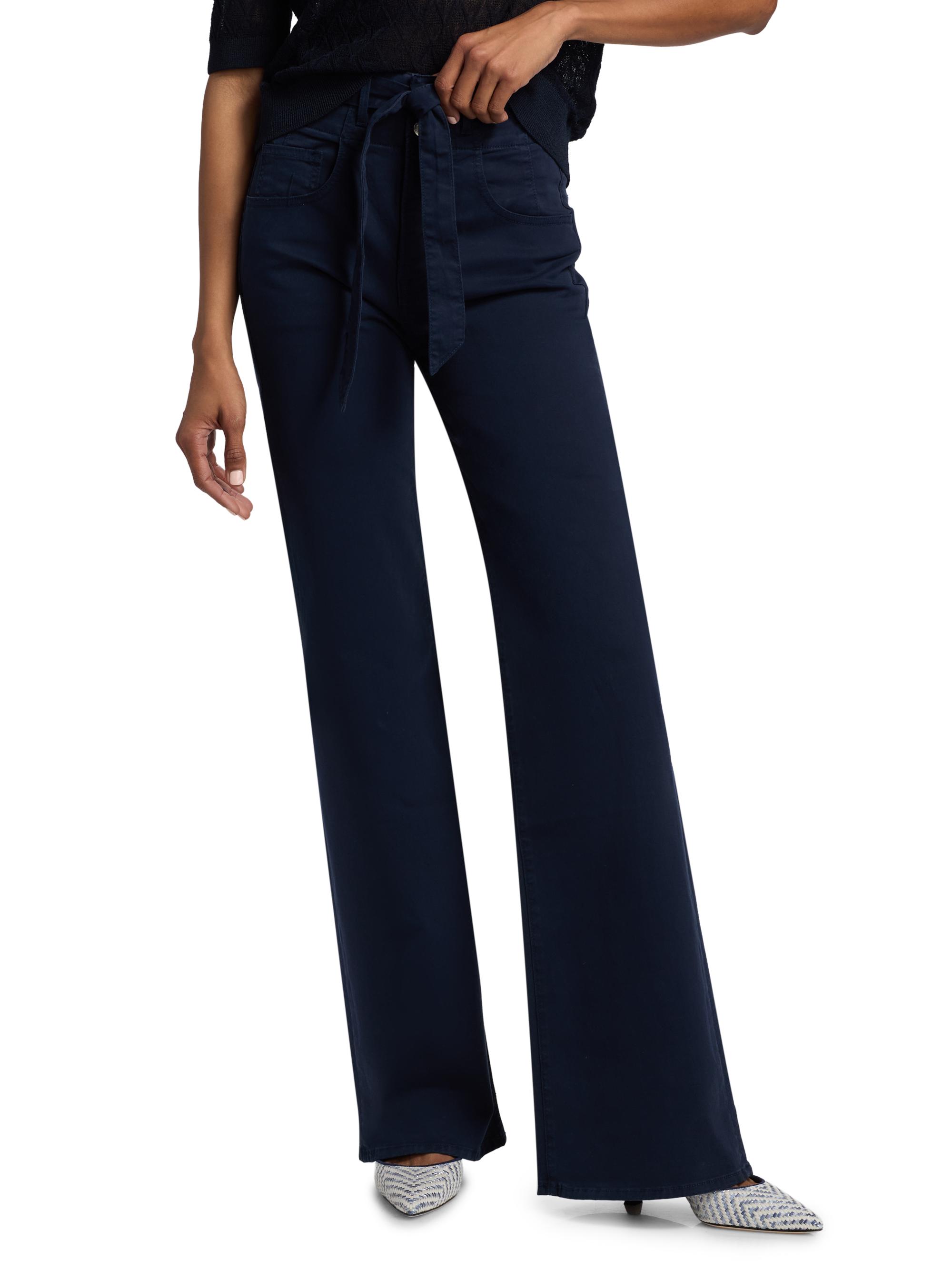 Veronica Beard Rosanna Corset Wide-Leg Pants | Saks Fifth Avenue