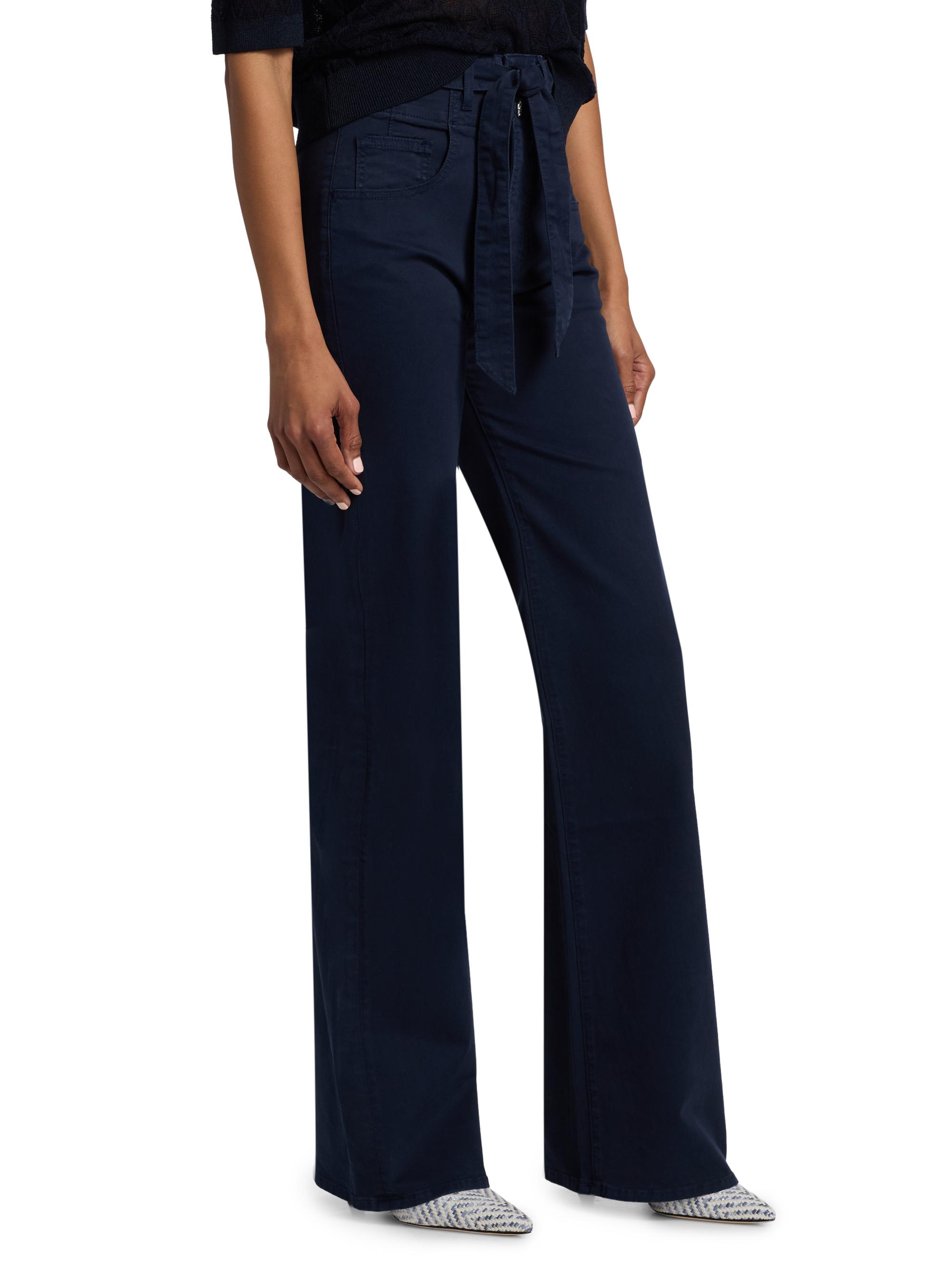 Veronica Beard Rosanna Corset Wide-Leg Pants | Saks Fifth Avenue
