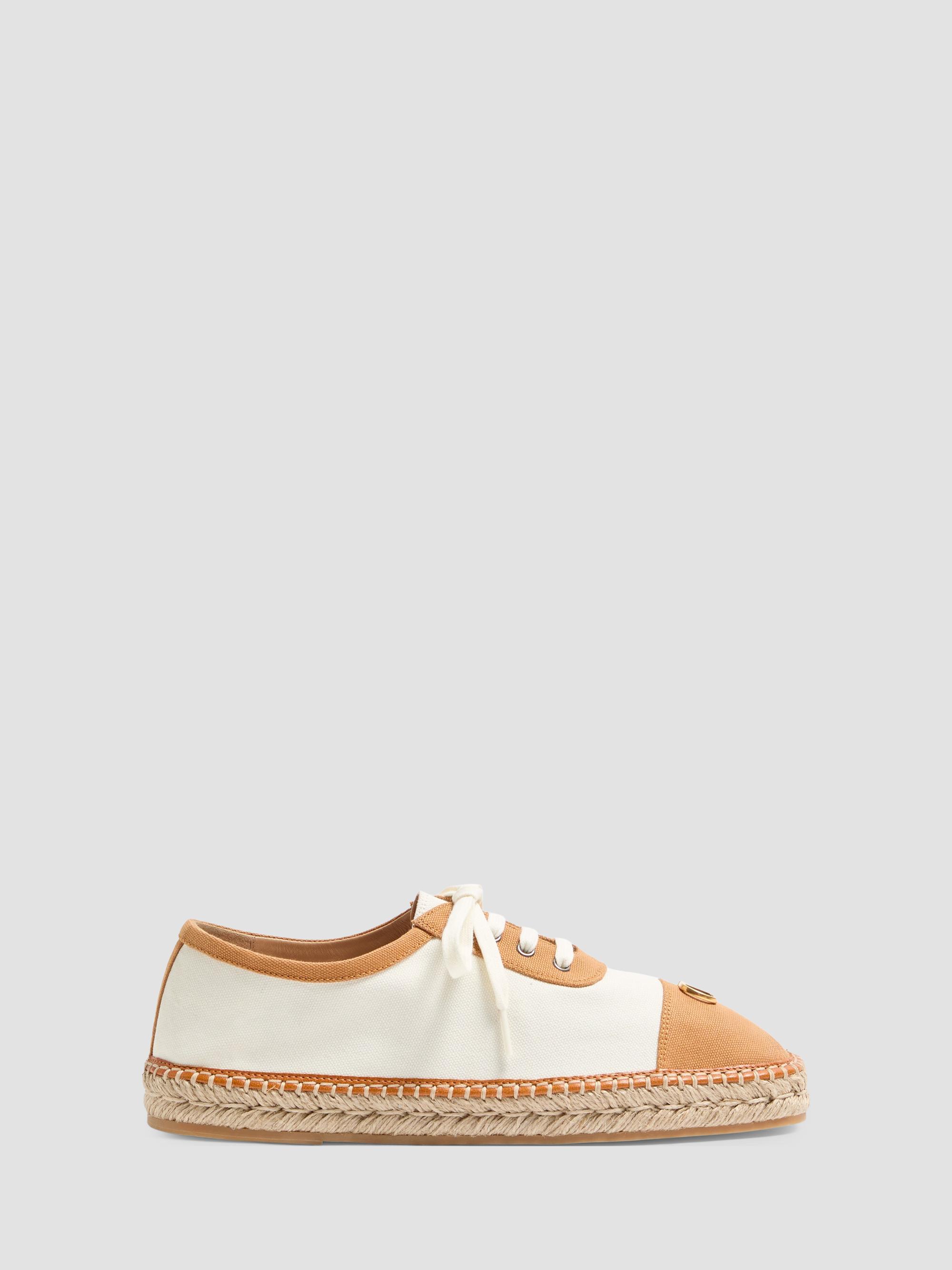 Valentino Garavani Men's Palm Avenue Espadrilles Sneakers in Canvas -