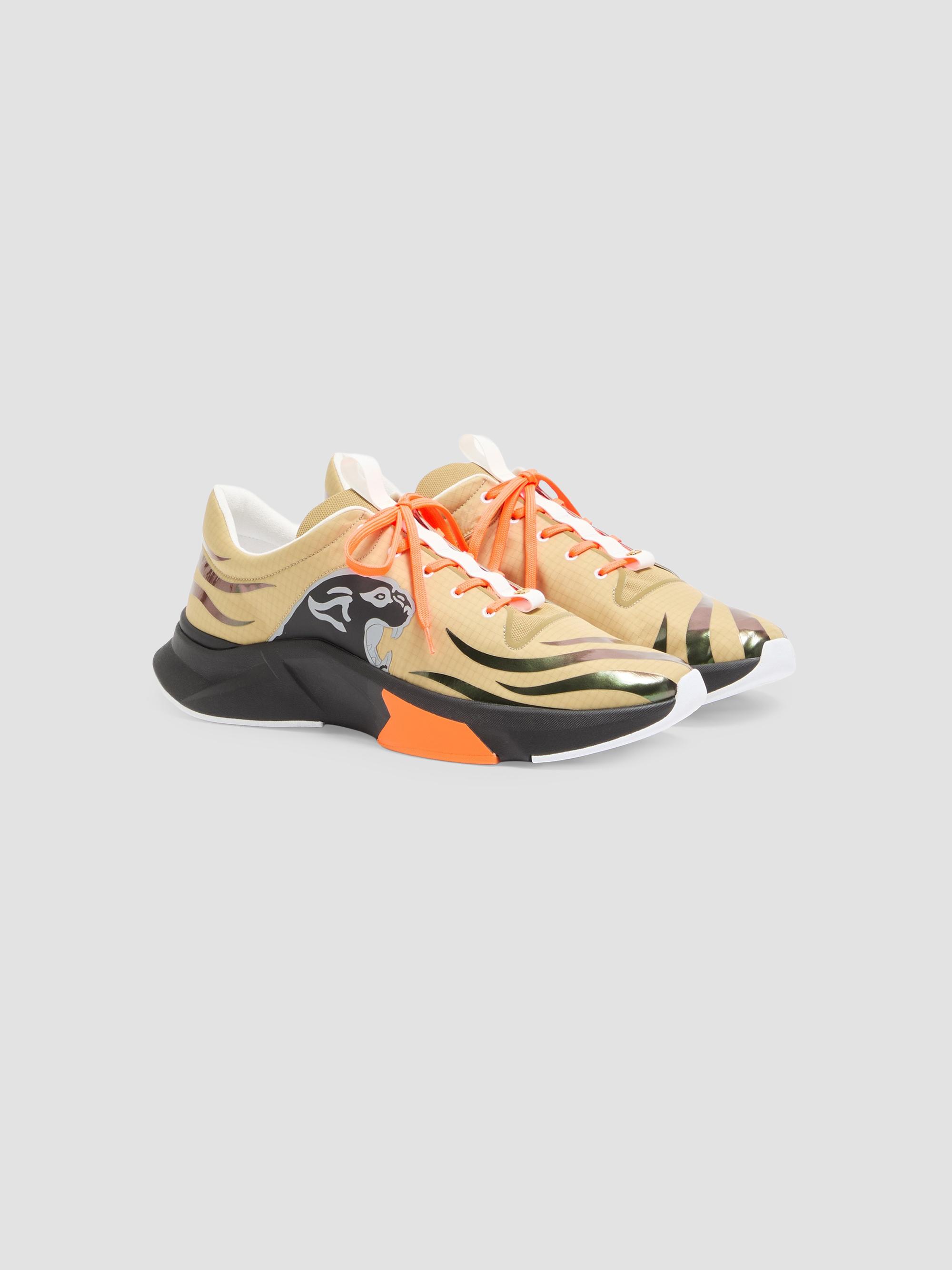Valentino Garavani Panther Blaze Low-Top Sneakers in Ripstop