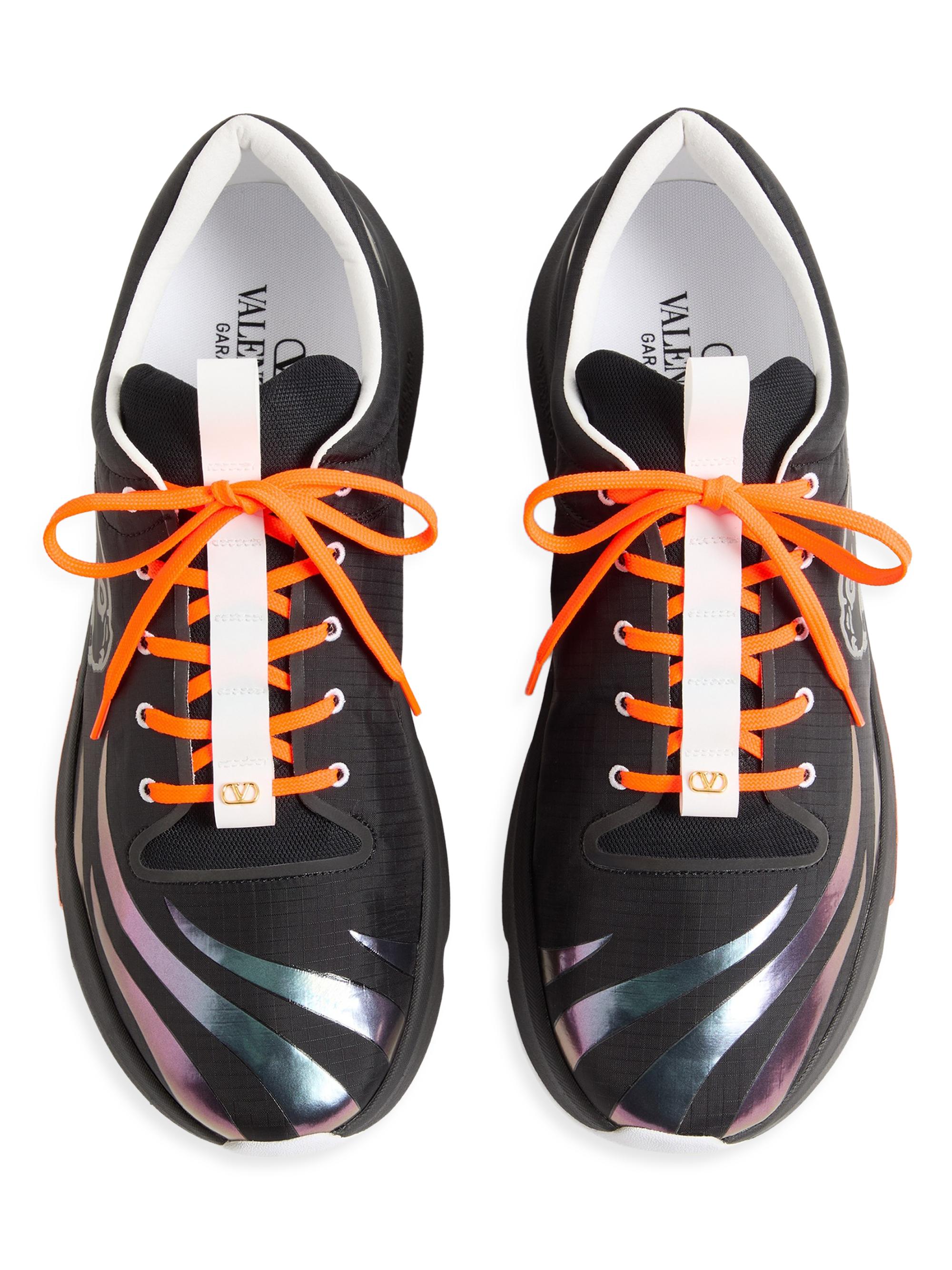 Valentino Garavani Panther Blaze Low-Top Sneakers in Ripstop