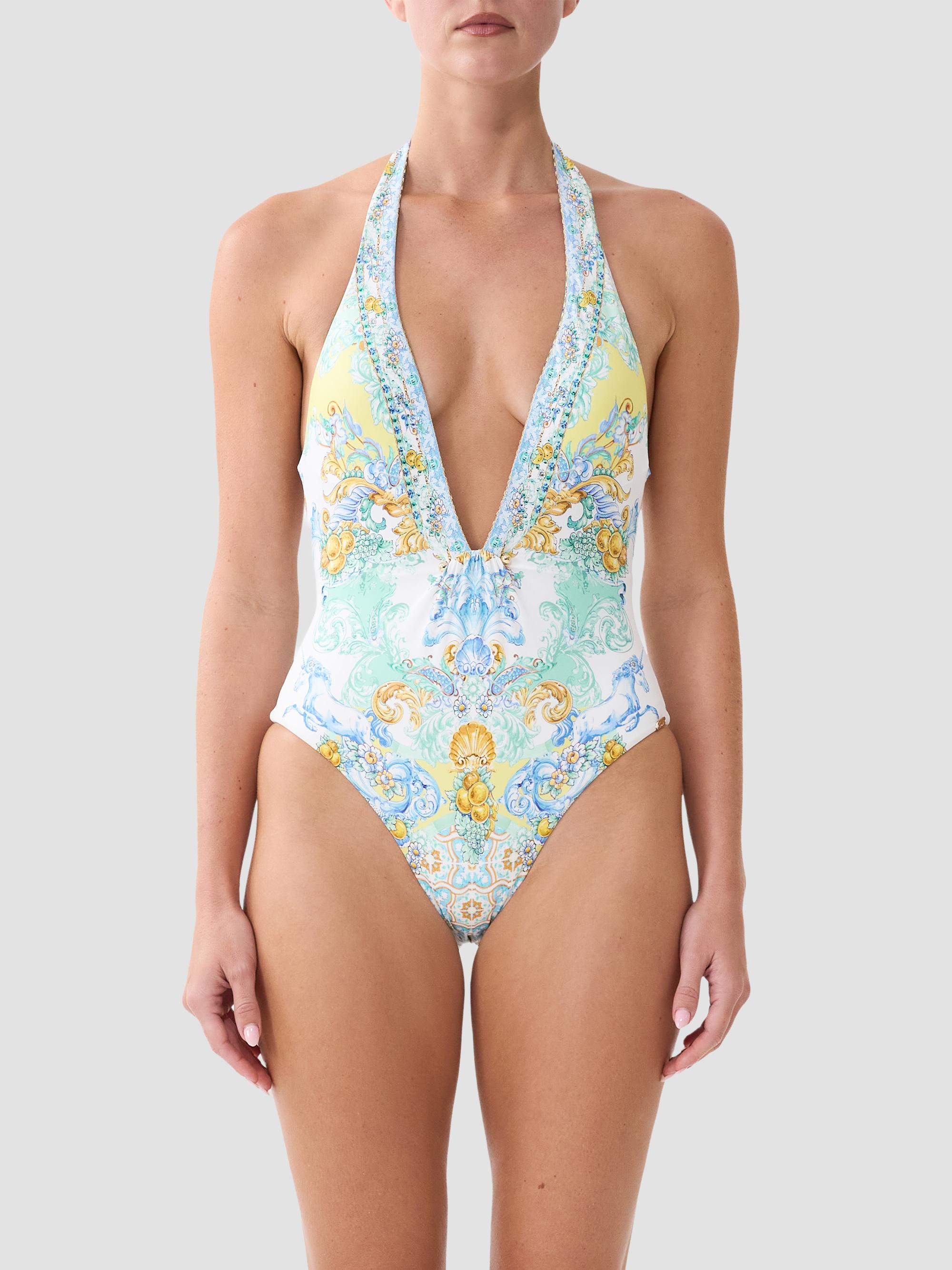 Camilla Ceramic Panoramic One-Piece Swimsuit | Saks Fifth Avenue