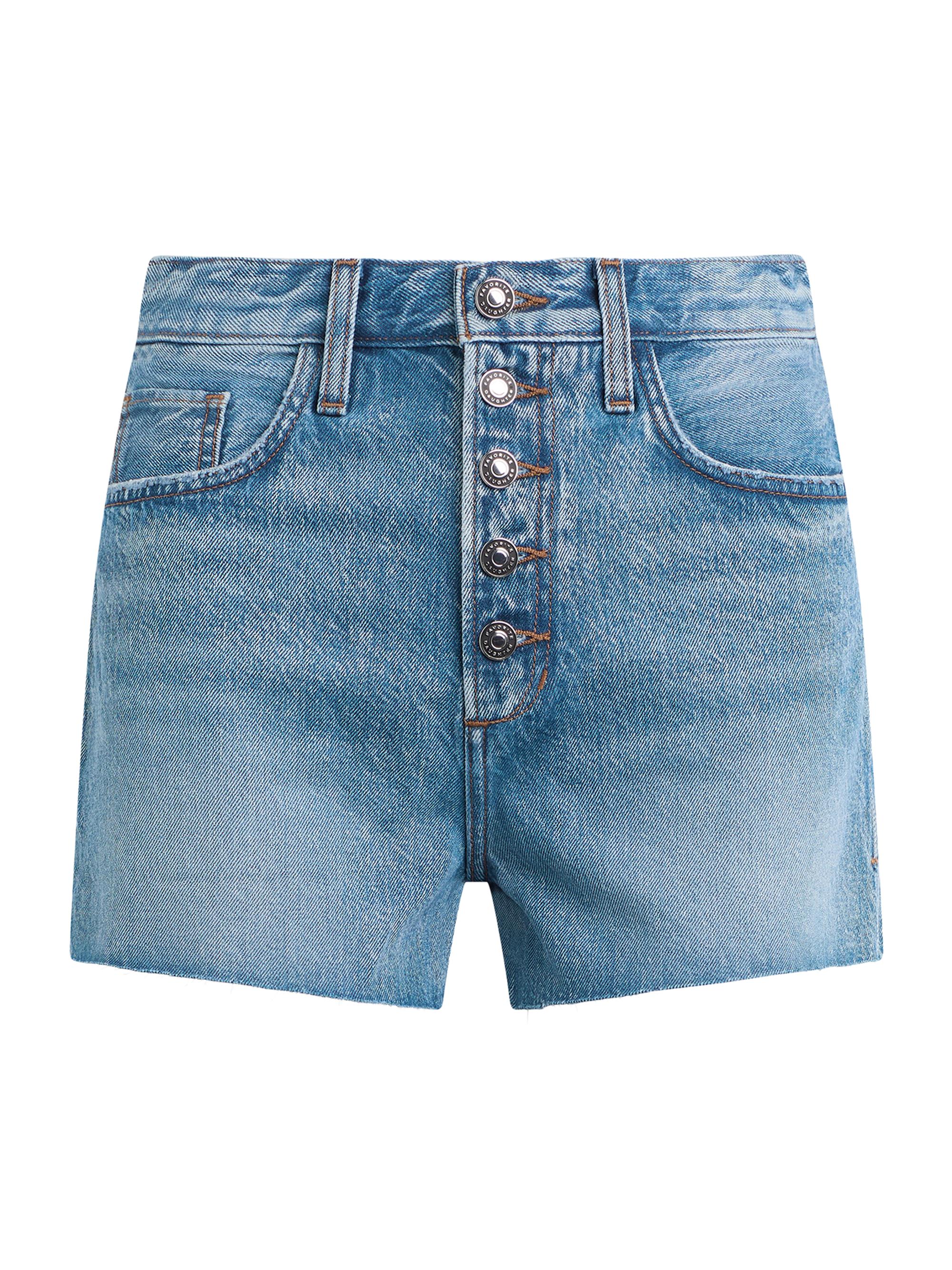 Favorite Daughter Women's The Caroline High-Rise Denim Shorts - Helena