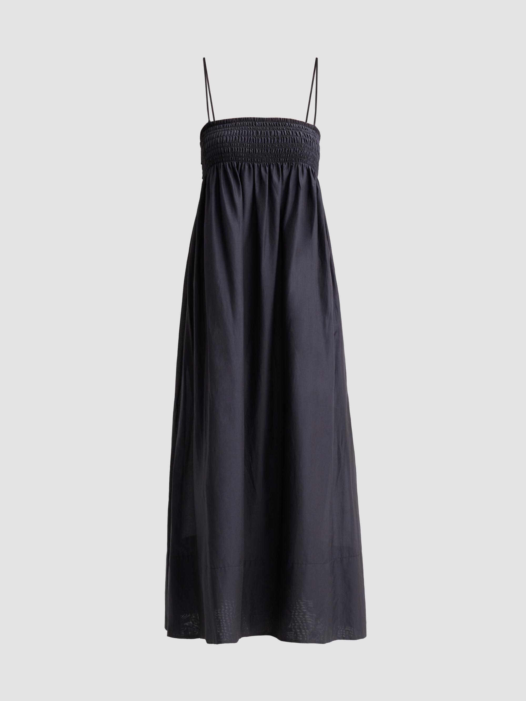 Vince Pleated A-Line Pintuck Dress | Saks Fifth Avenue