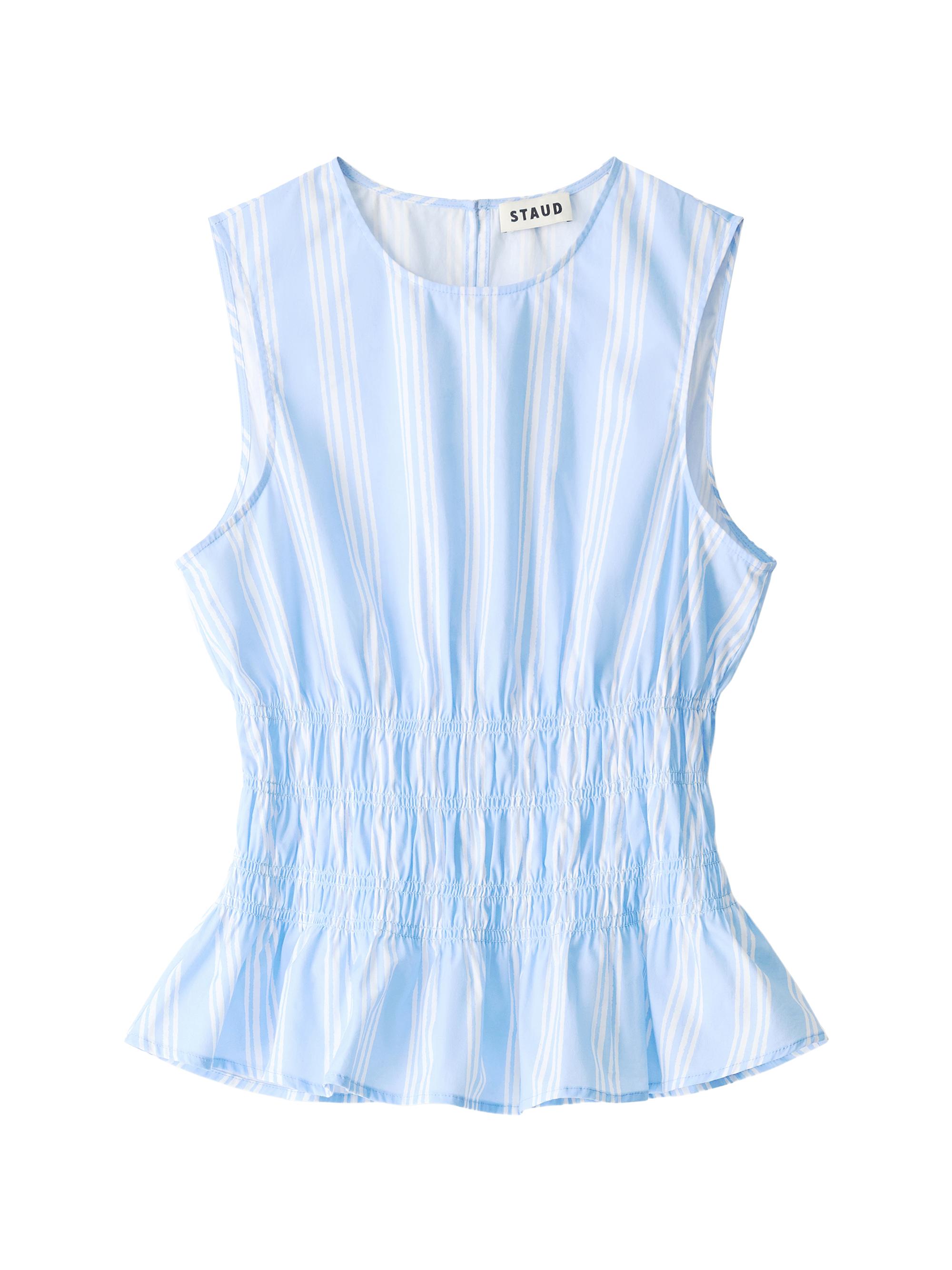 Staud Women's Culver Striped Sleeveless Top - Ventura Stripe