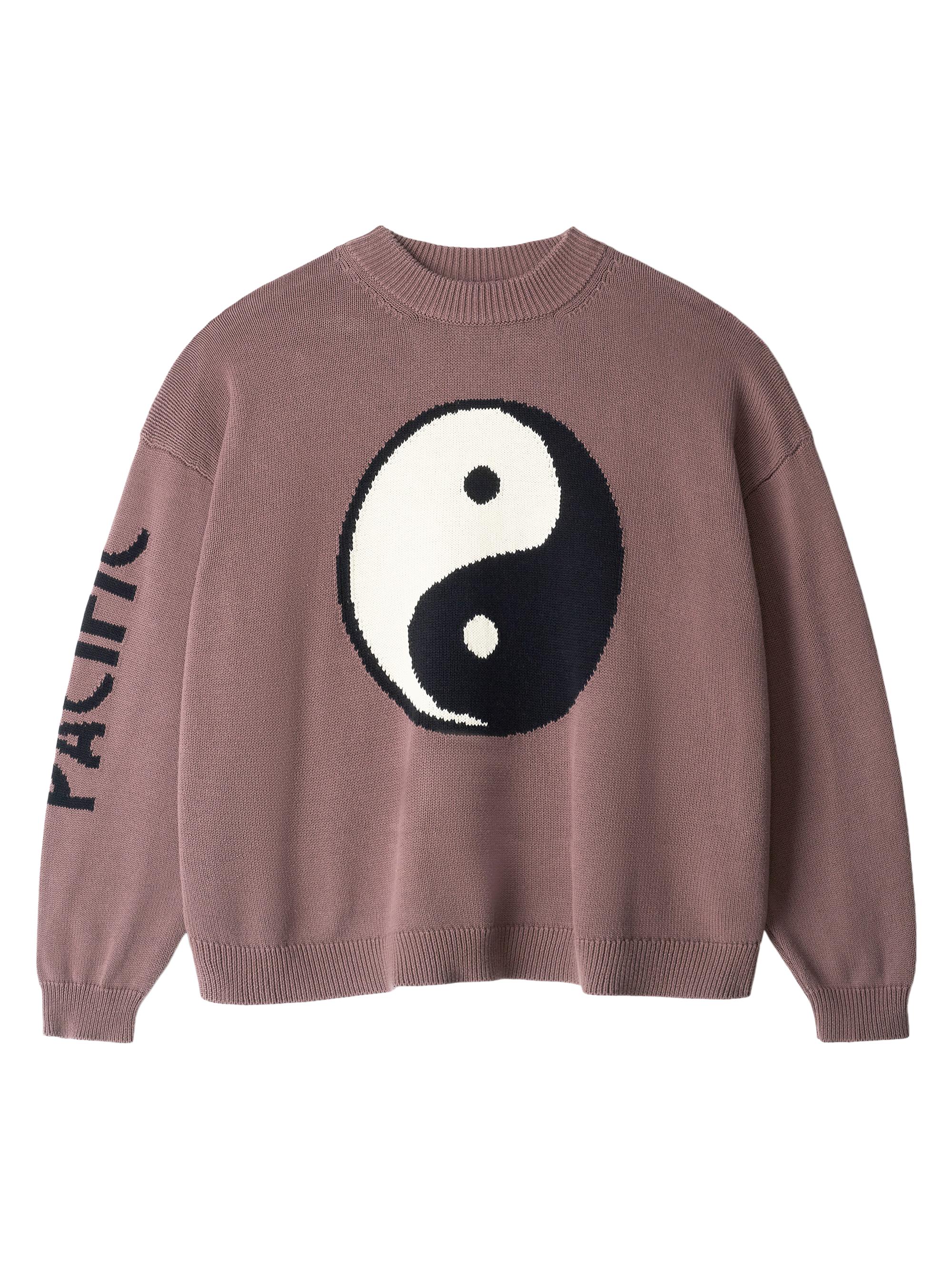 Staud Women's Giada Yin & Yang Cotton Sweatshirt - Mink