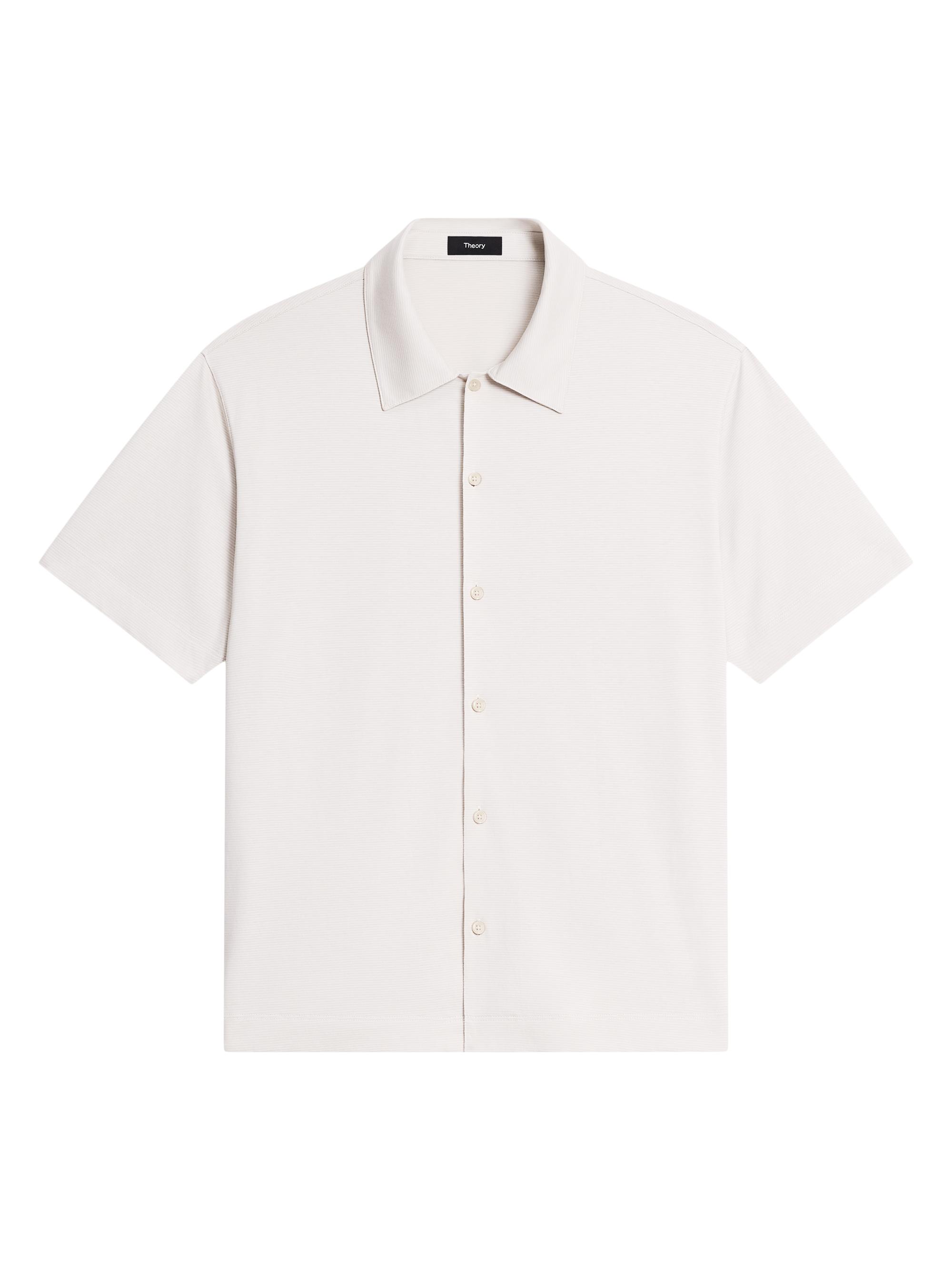 Theory Sylvain Wealth Poplin Long-Sleeve Shirt | Saks Fifth Avenue