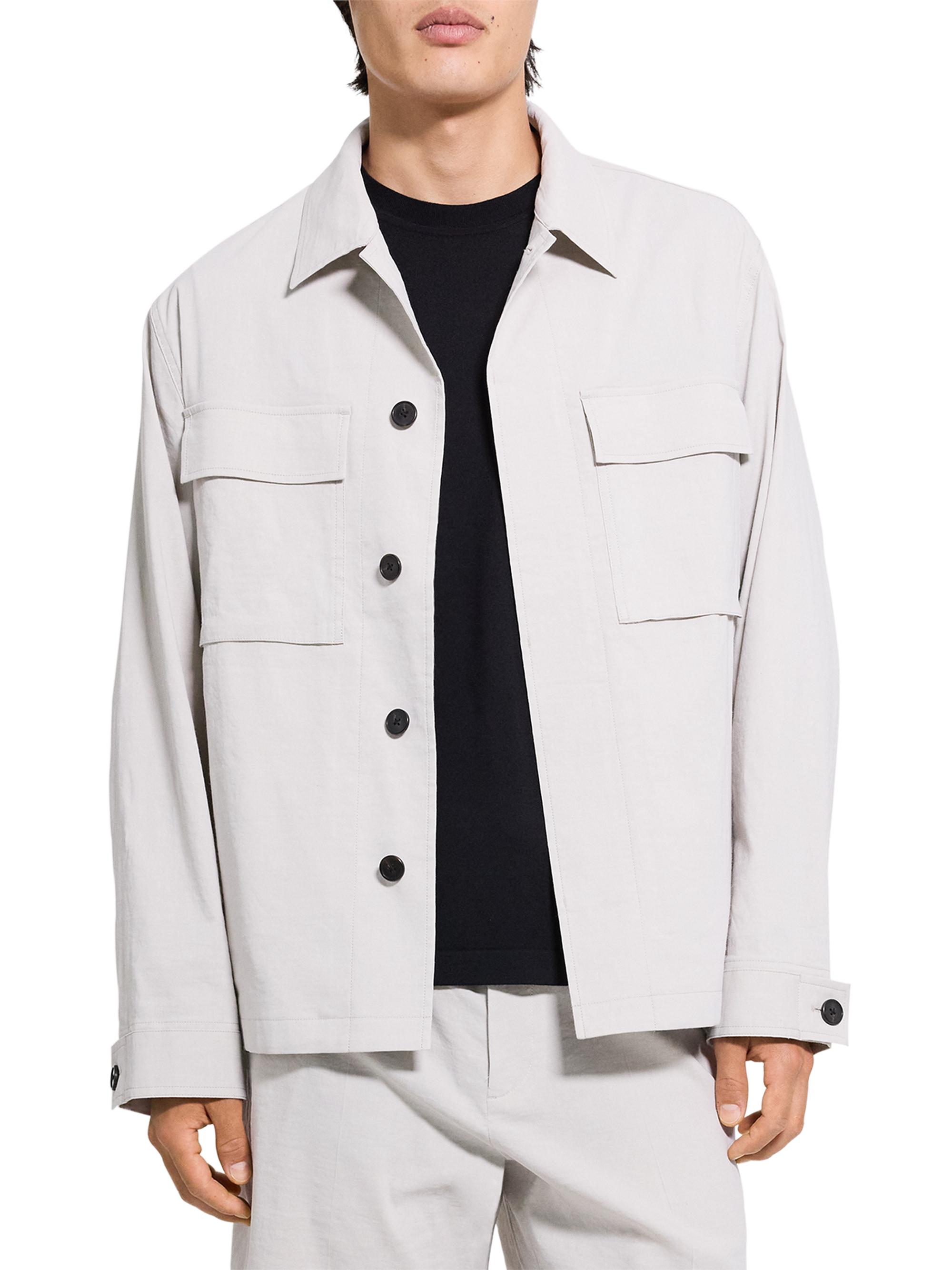 Theory Mod Field Linen-Blend Jacket | Saks Fifth Avenue