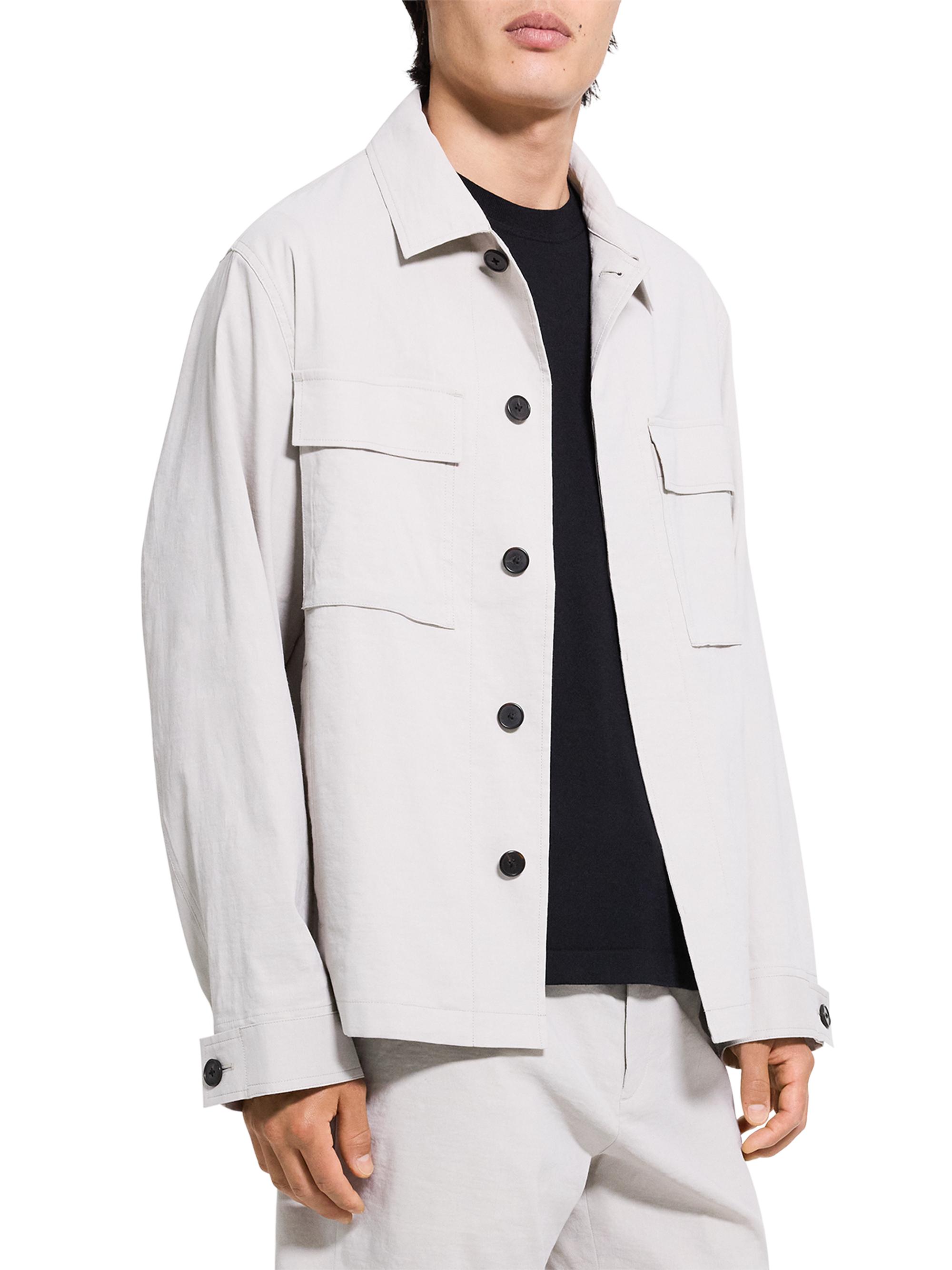 Theory Mod Field Linen-Blend Jacket | Saks Fifth Avenue