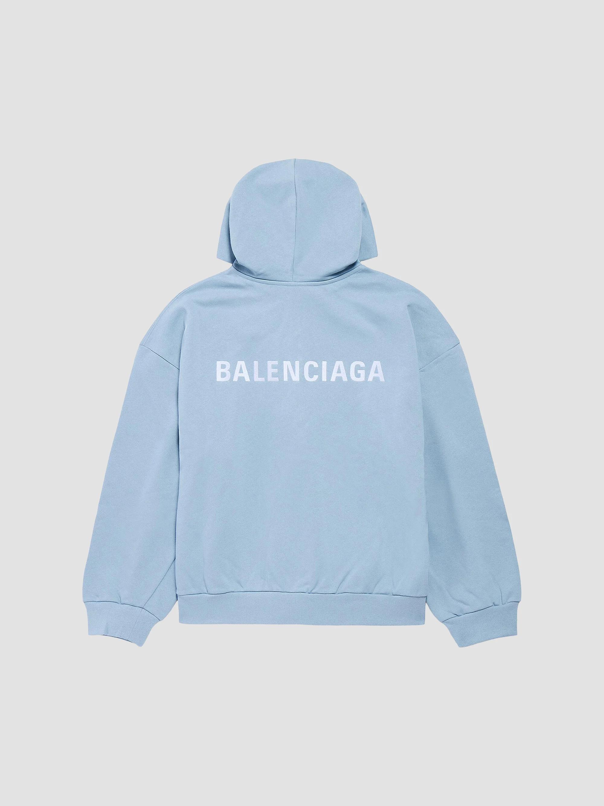 Balenciaga Zip-Up Regular Fit Hoodie | Saks Fifth Avenue