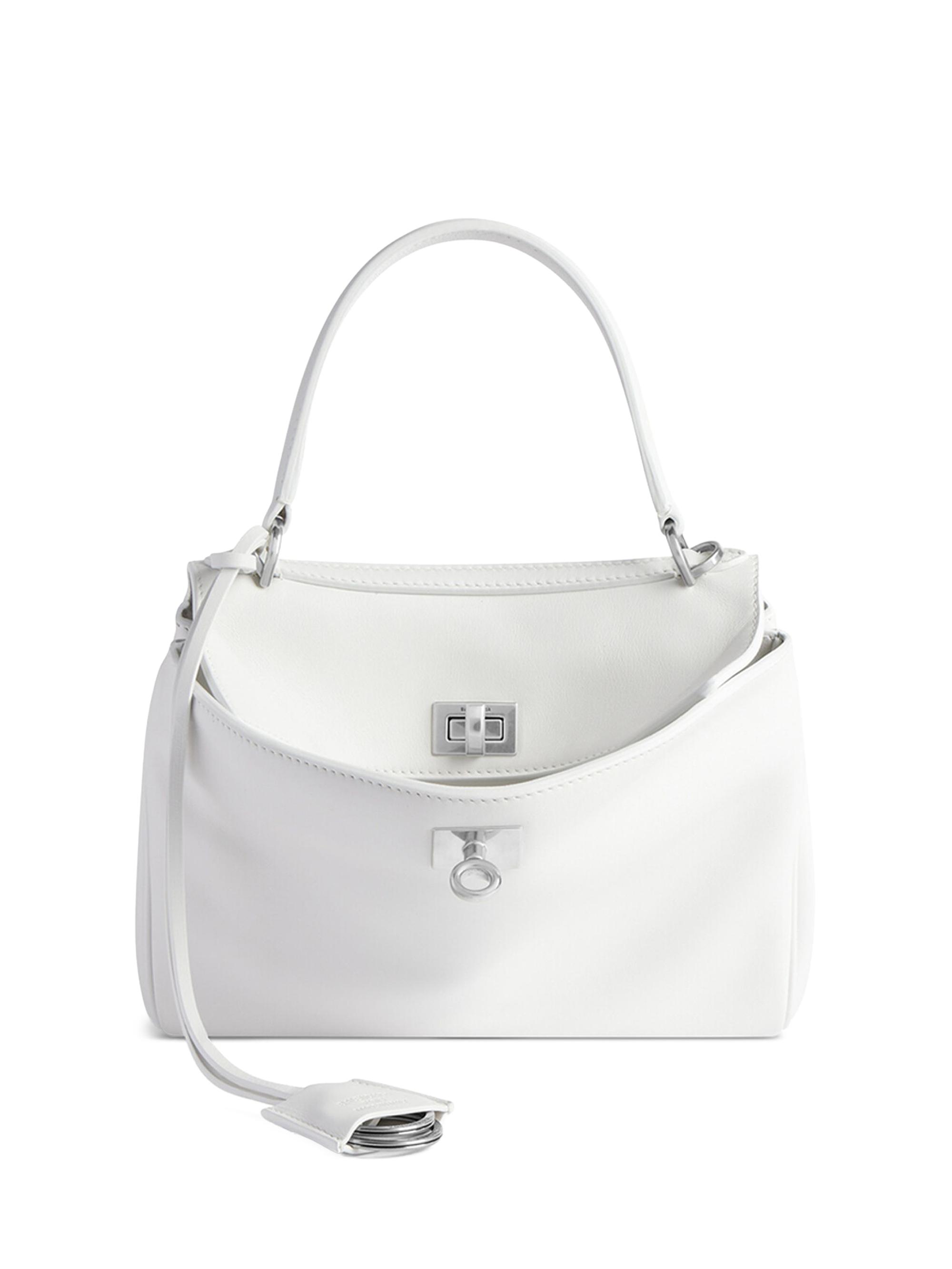 Balenciaga Women's Rodeo Crossbody Handbag - Optic White