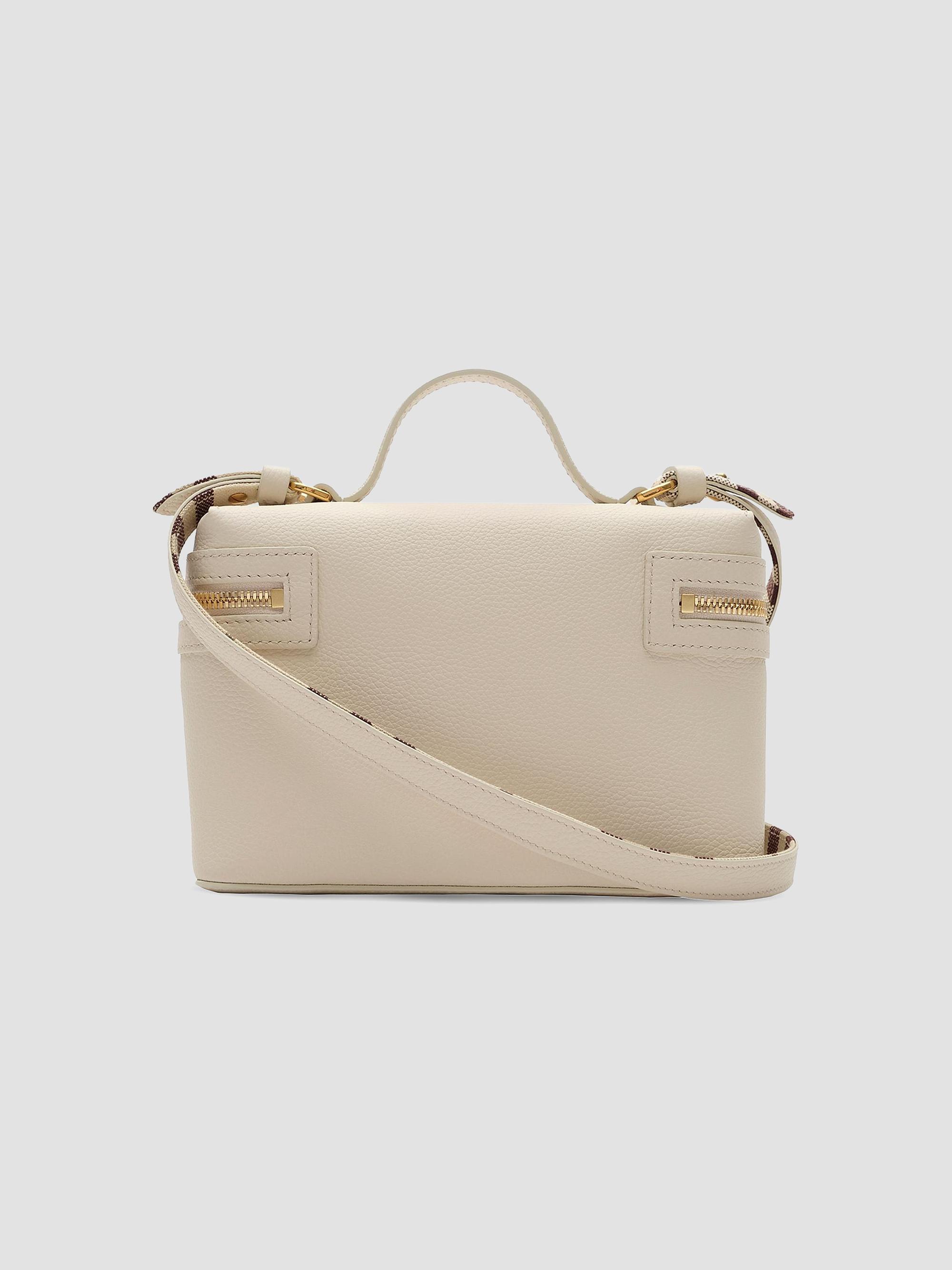 Burberry Bloomsbury Check-Lined Leather Vanity Case | Saks Fifth