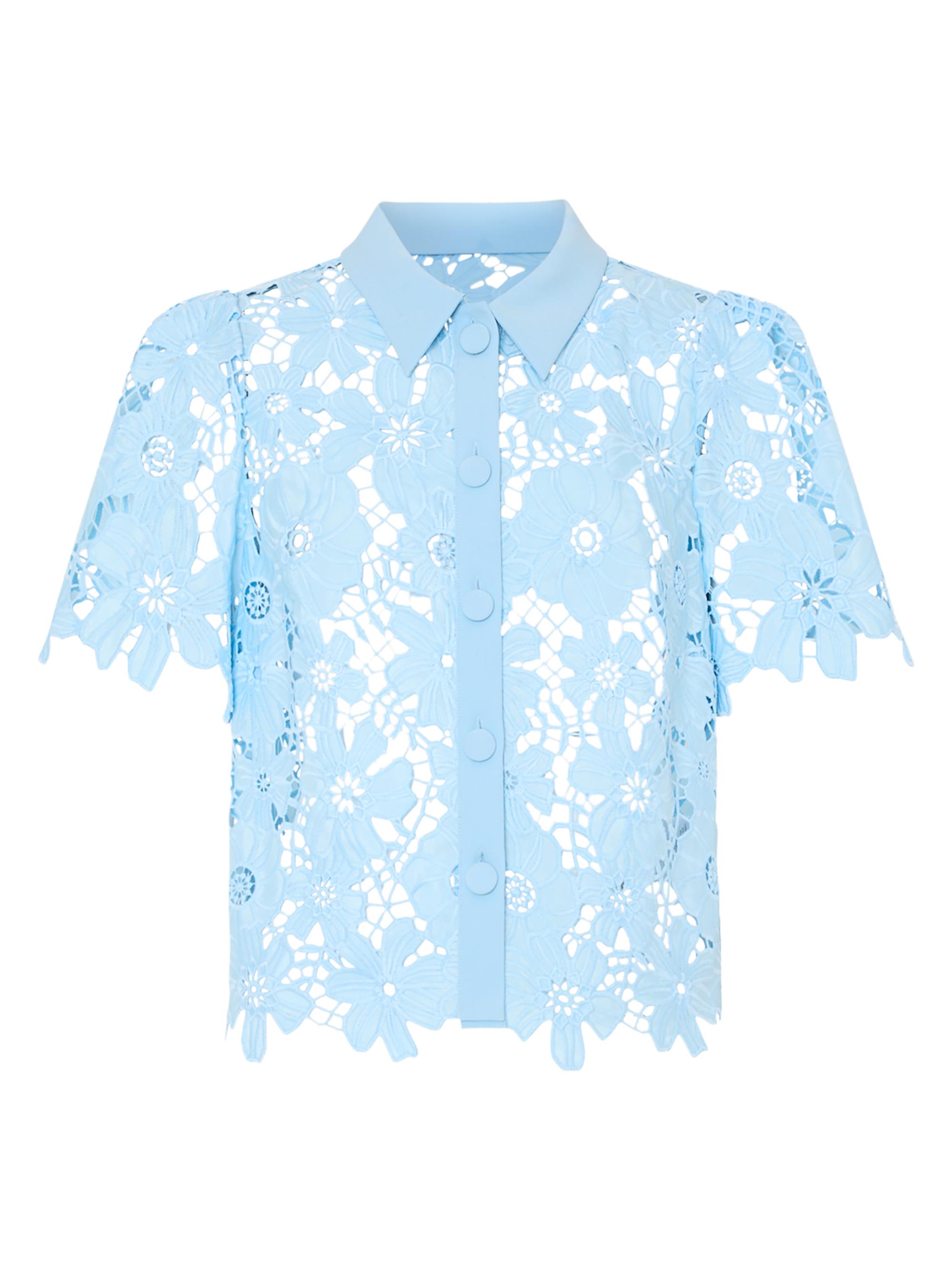 Women's Blue Designer Tops | Saks Fifth Avenue
