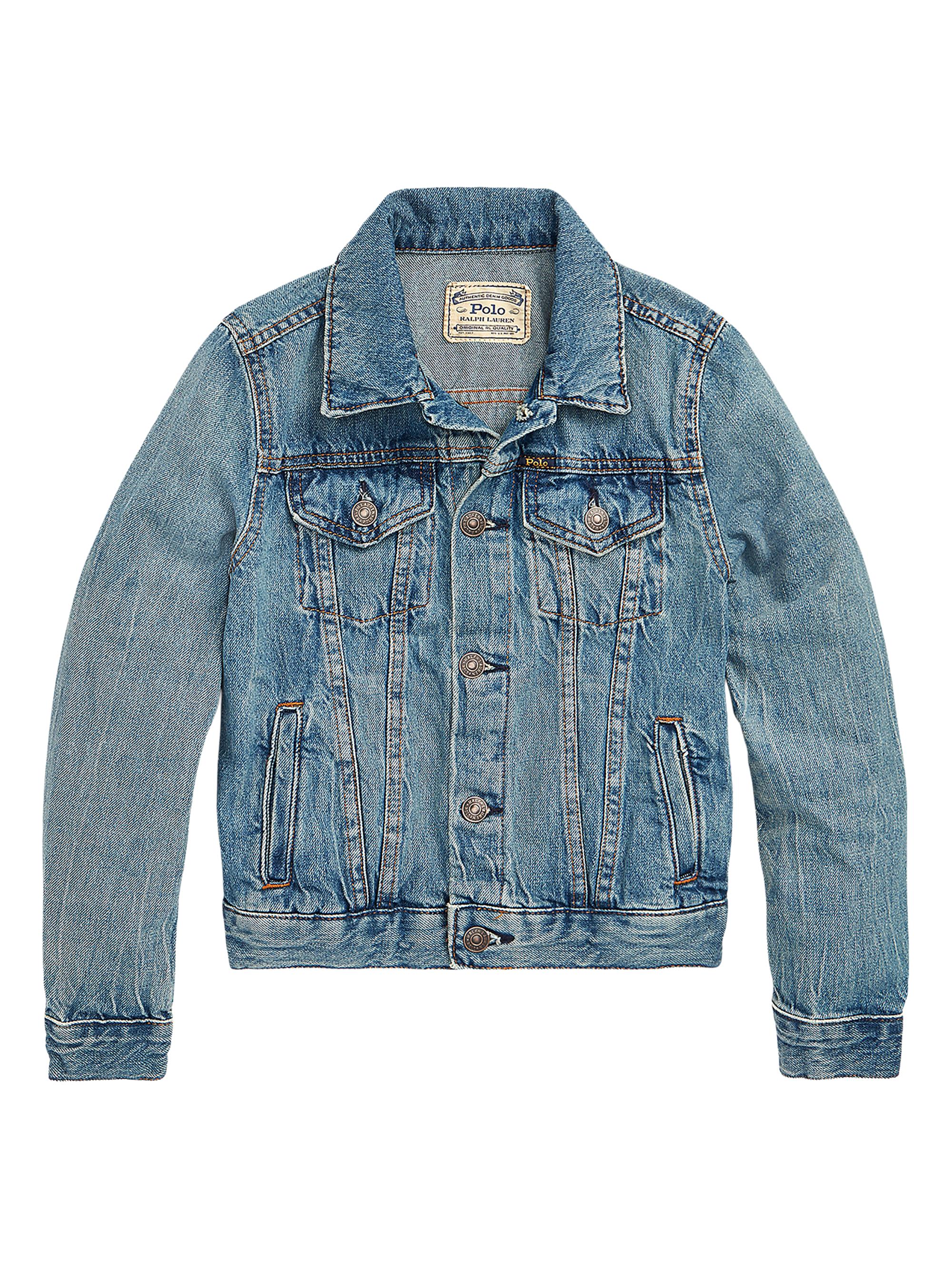 Polo Ralph Lauren Little Girl's & Girl's Denim Trucker Jacket - Dafnie Wash