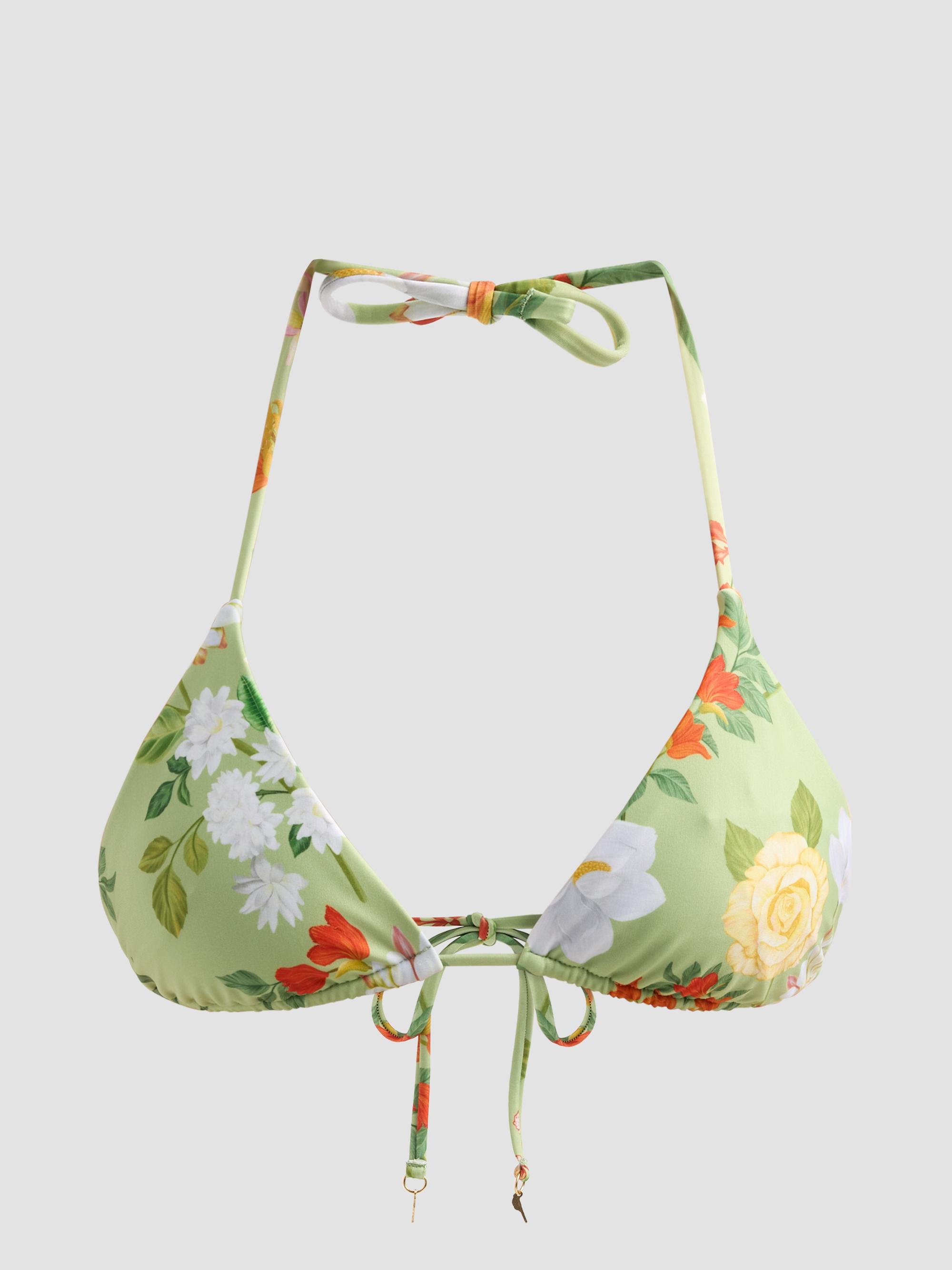 Verandah Women's Ammama Triangle Bikini Top - Sage Green